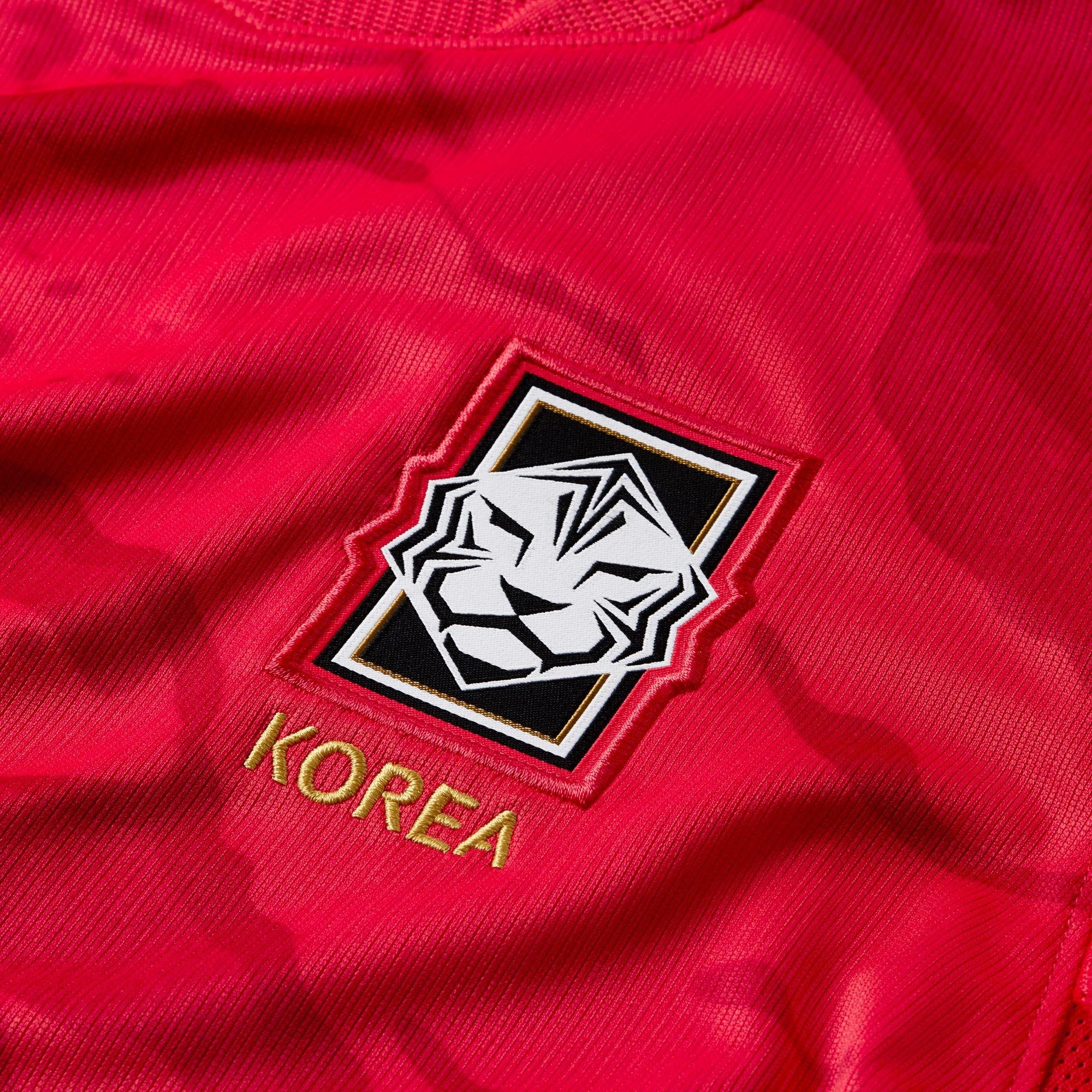 Kids' KFA Korea FIFA World Cup 2026 Dri-Fit Stadium Jersey, Home