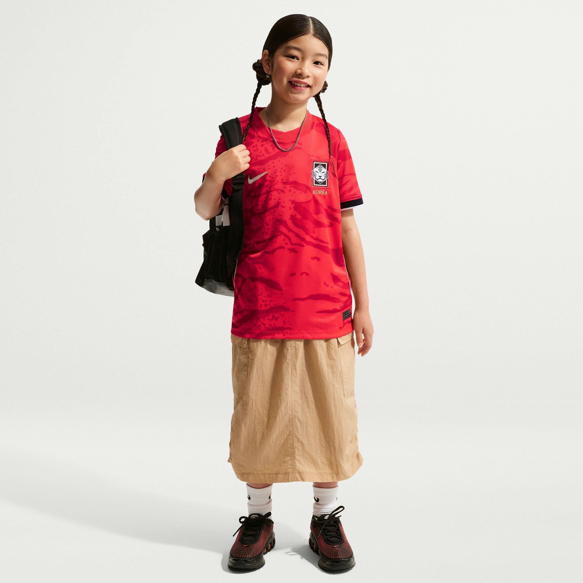 Kids' KFA Korea FIFA World Cup 2026 Dri-Fit Stadium Jersey, Home