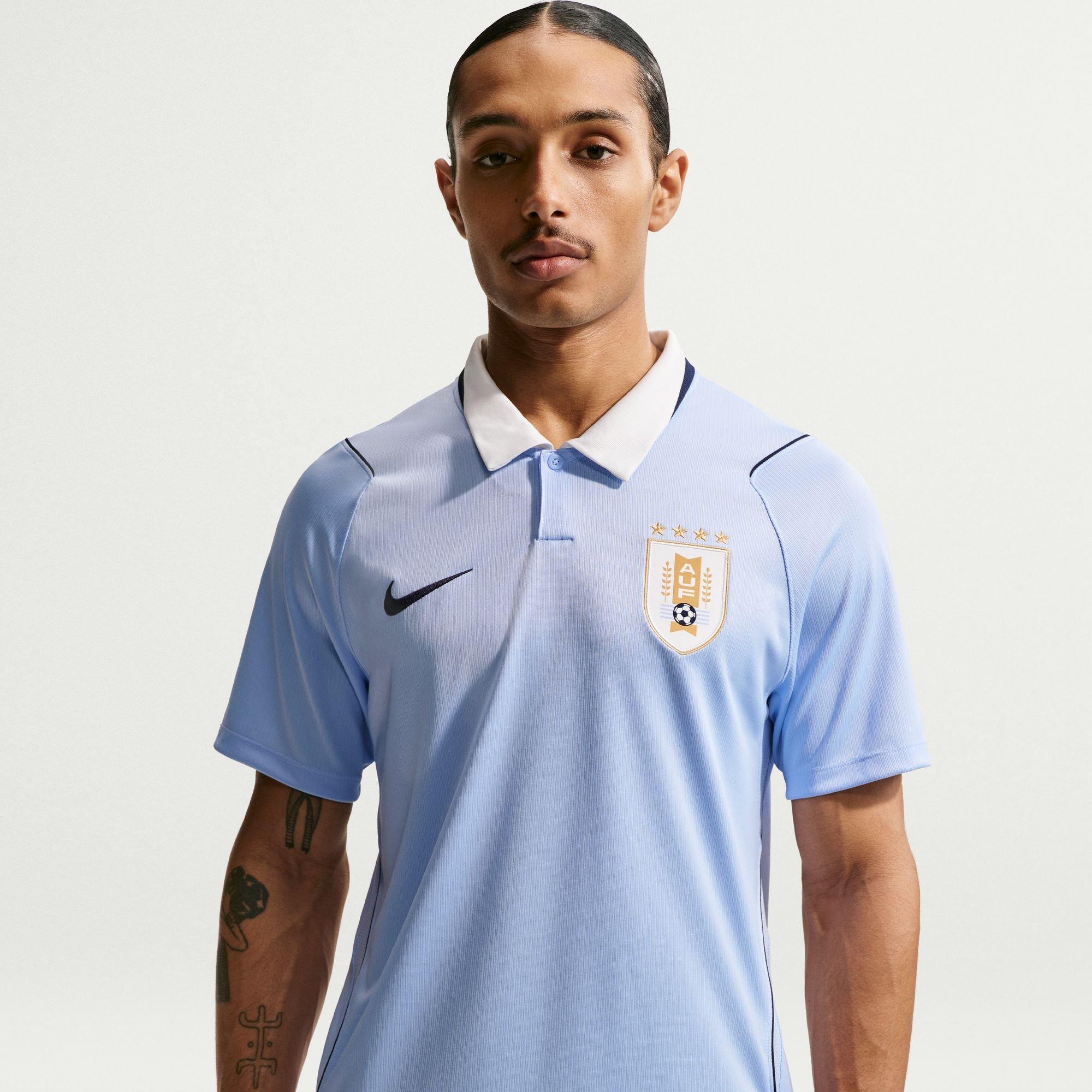 Men's AUF Uruguay FIFA World Cup 2026 Dri-Fit Stadium Jersey, Home
