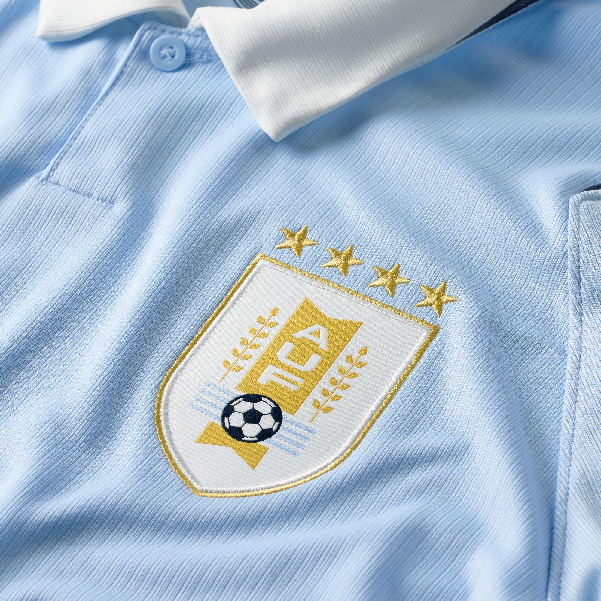 Men's AUF Uruguay FIFA World Cup 2026 Dri-Fit Stadium Jersey, Home