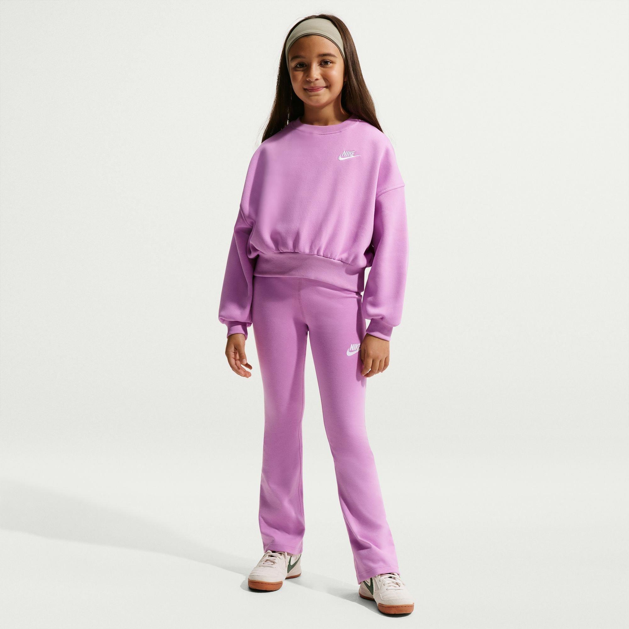 Girls' Sportswear Boxy Club Fleece Crewneck