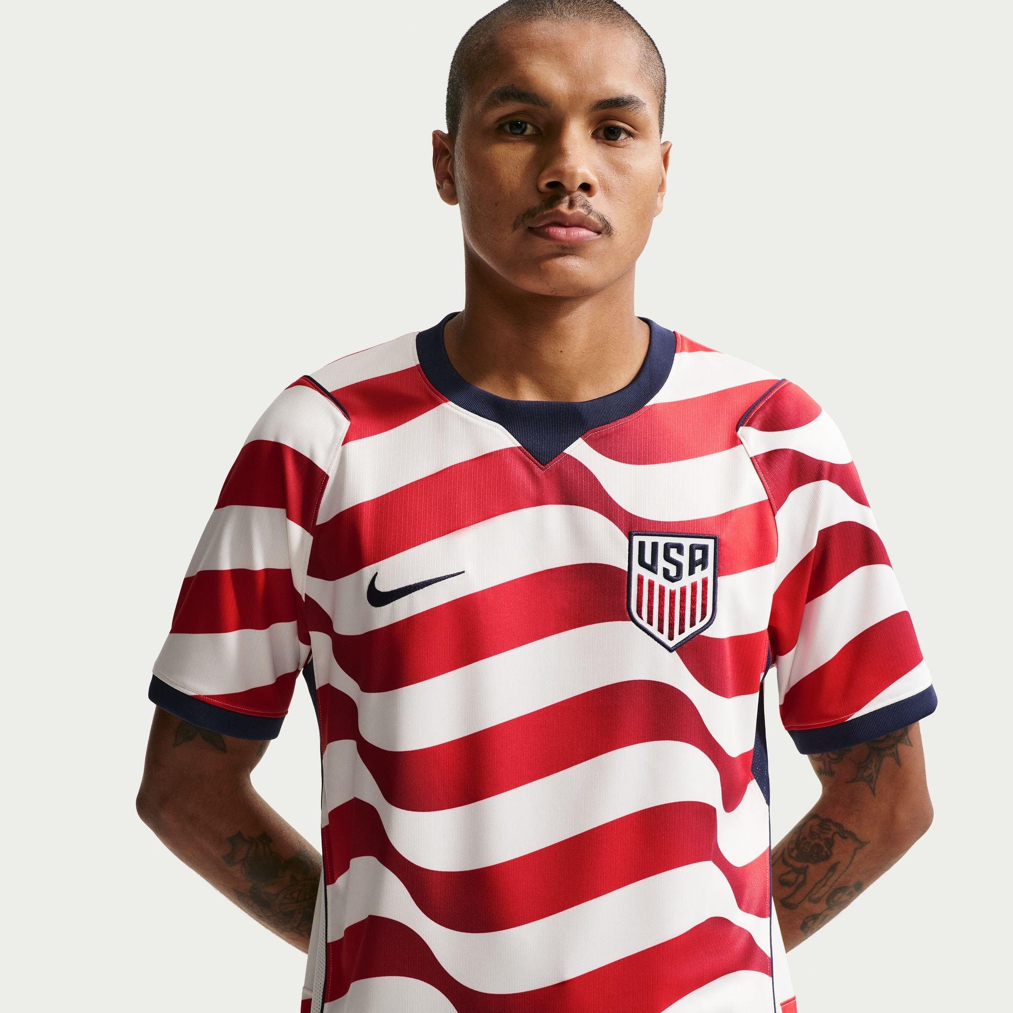 Men's USA Soccer World Cup 2026 Dri-Fit Stadium Jersey, Home
