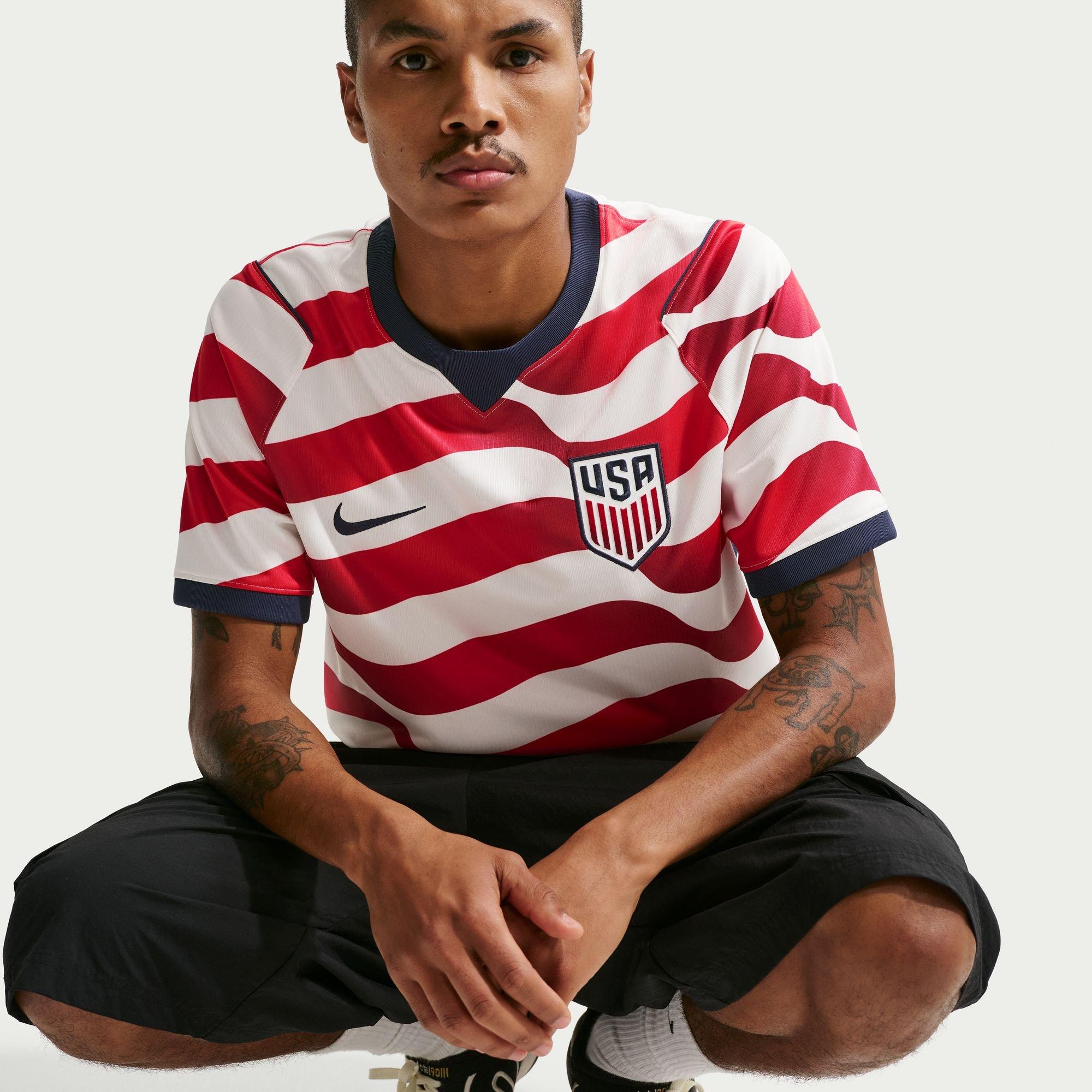 Men's USA Soccer World Cup 2026 Dri-Fit Stadium Jersey, Home
