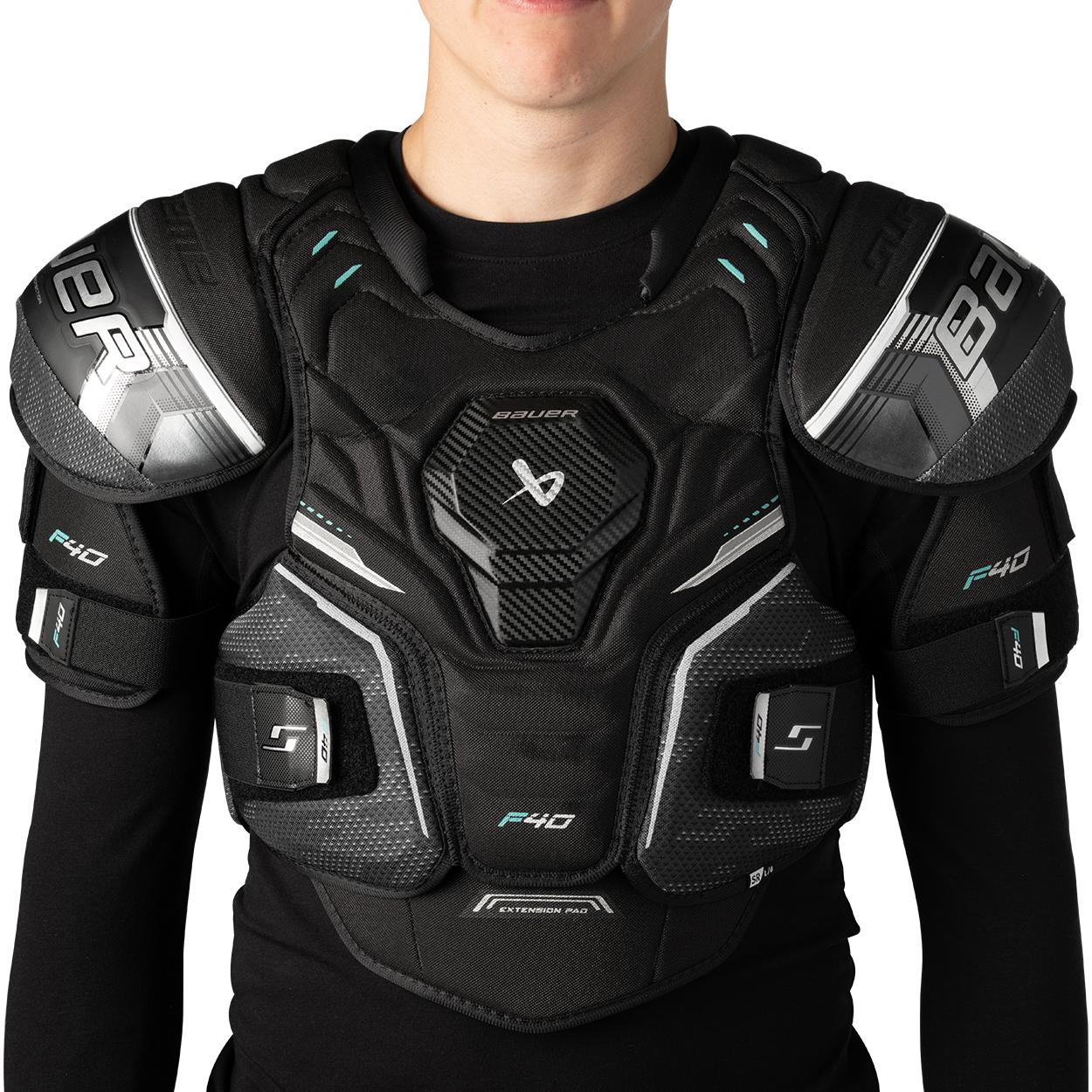 Black/Teal