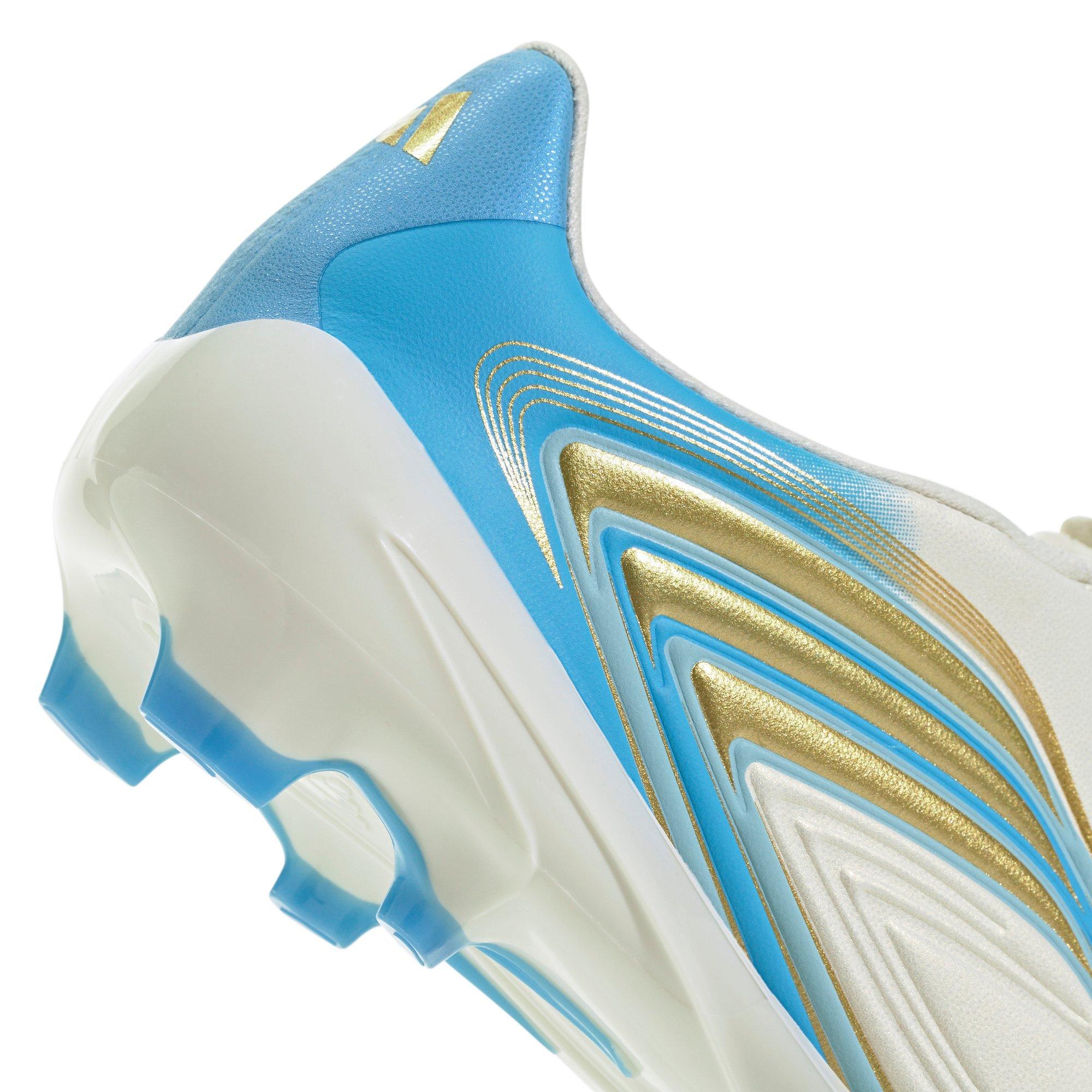 Kids' F50 Messi League Laceless Firm Ground Soccer Cleats