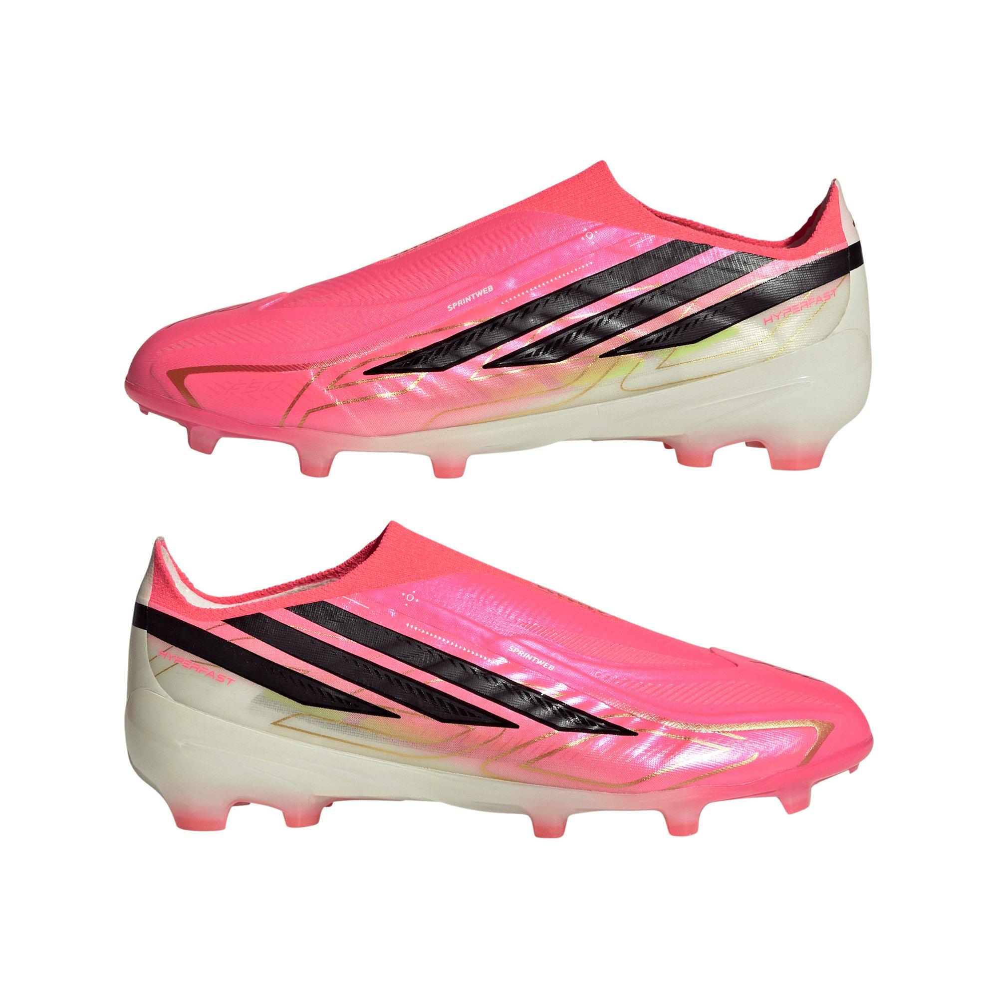 Kids' F50 Hyperfast Elite Laceless Firm Ground Soccer Cleats