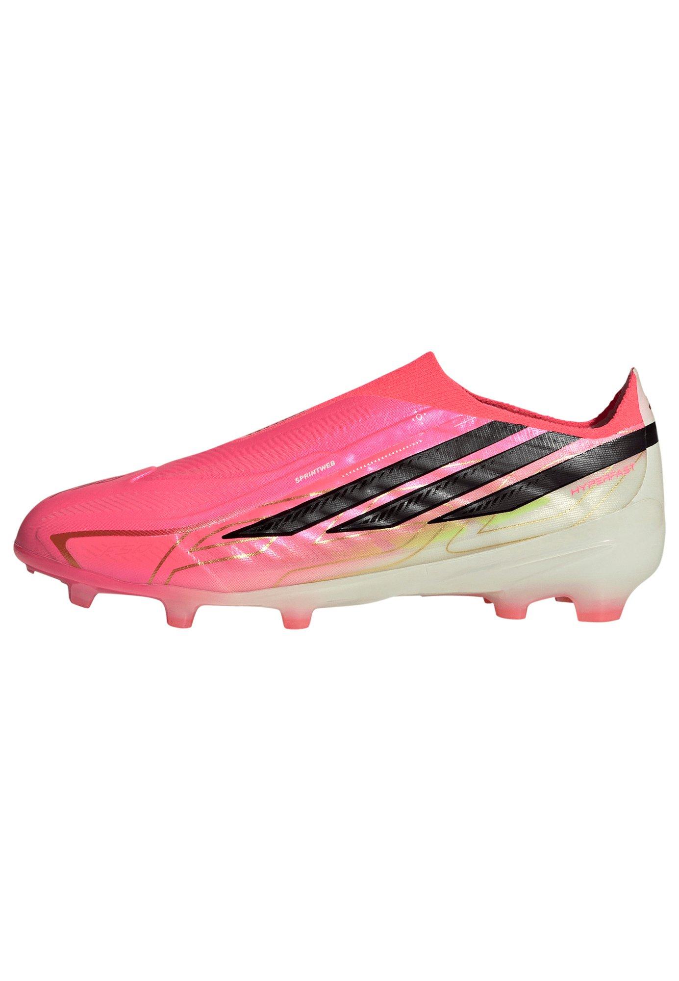 Kids' F50 Hyperfast Elite Laceless Firm Ground Soccer Cleats