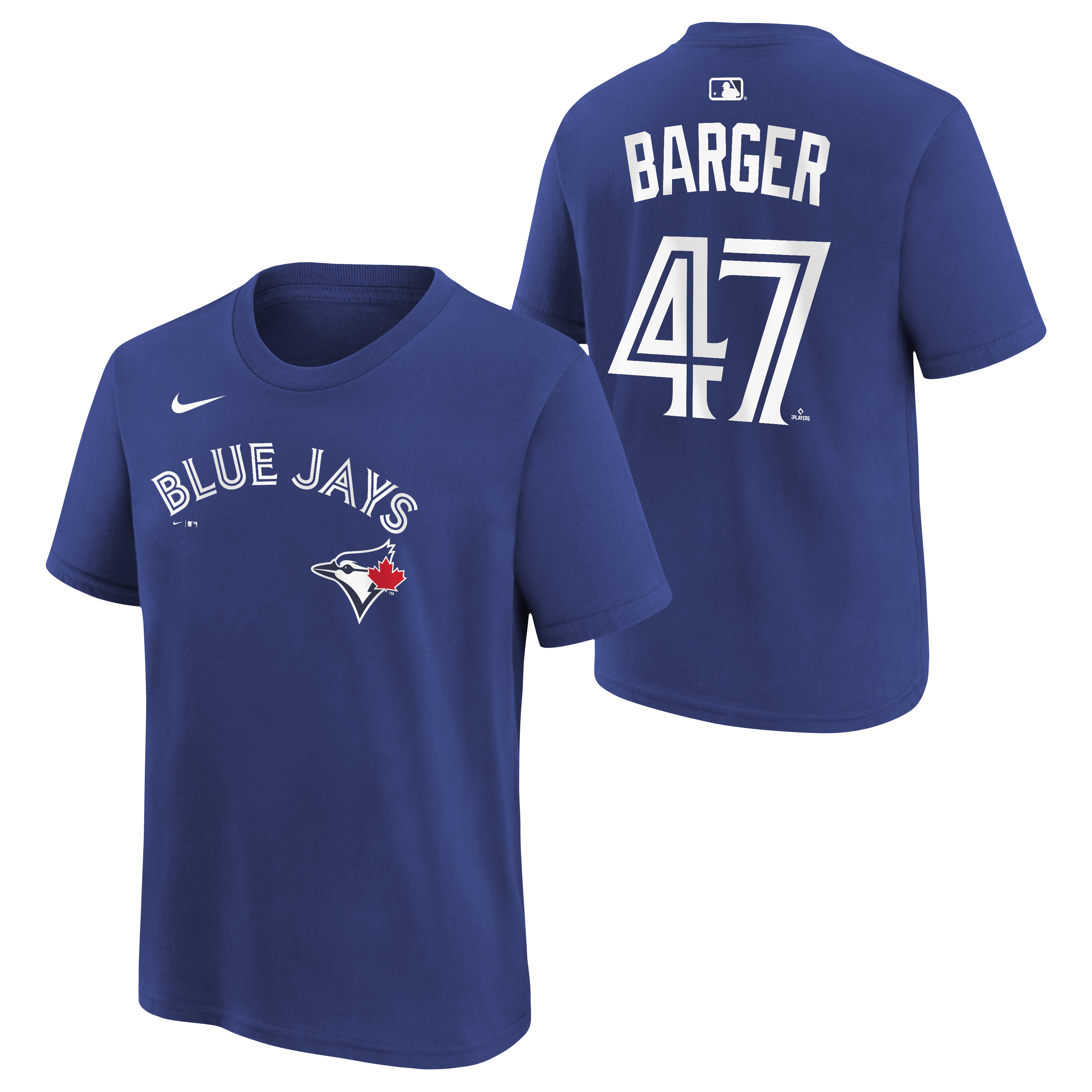 Youth 2026 Toronto Blue Jays Addison Barger T-Shirt
