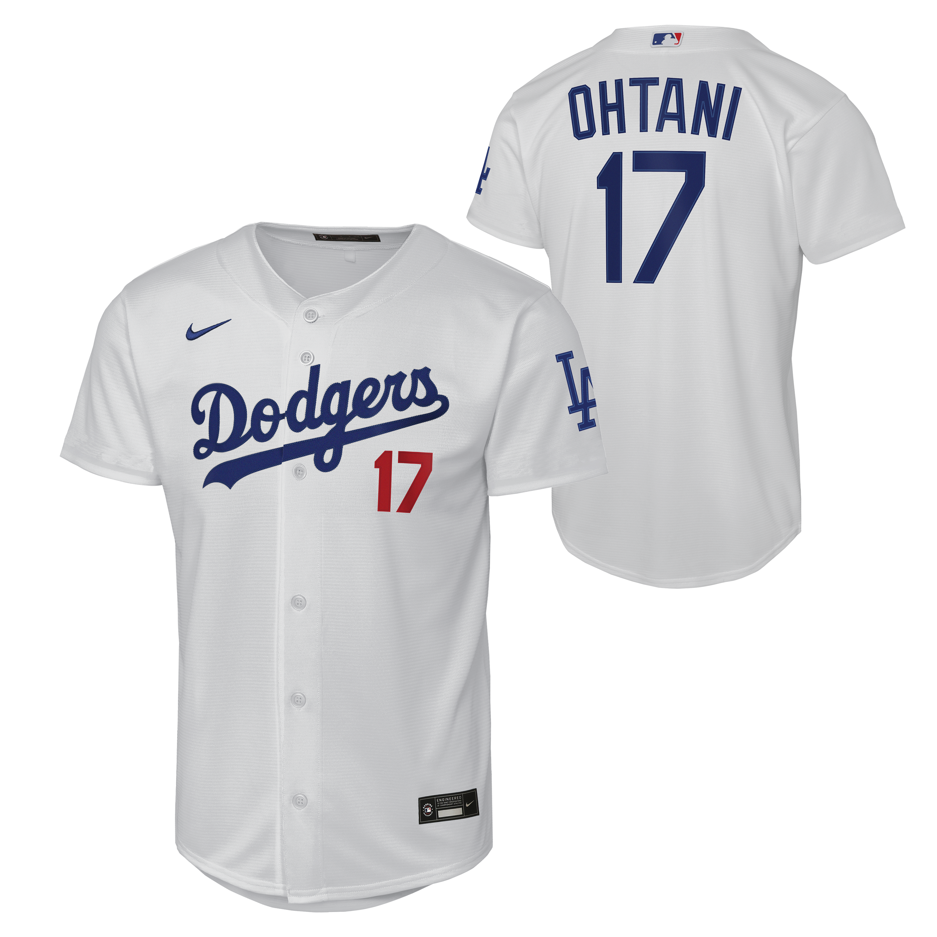 Kids' MLB 2026 Los Angeles Dodgers Shohei Ohtani Baseline Jersey
