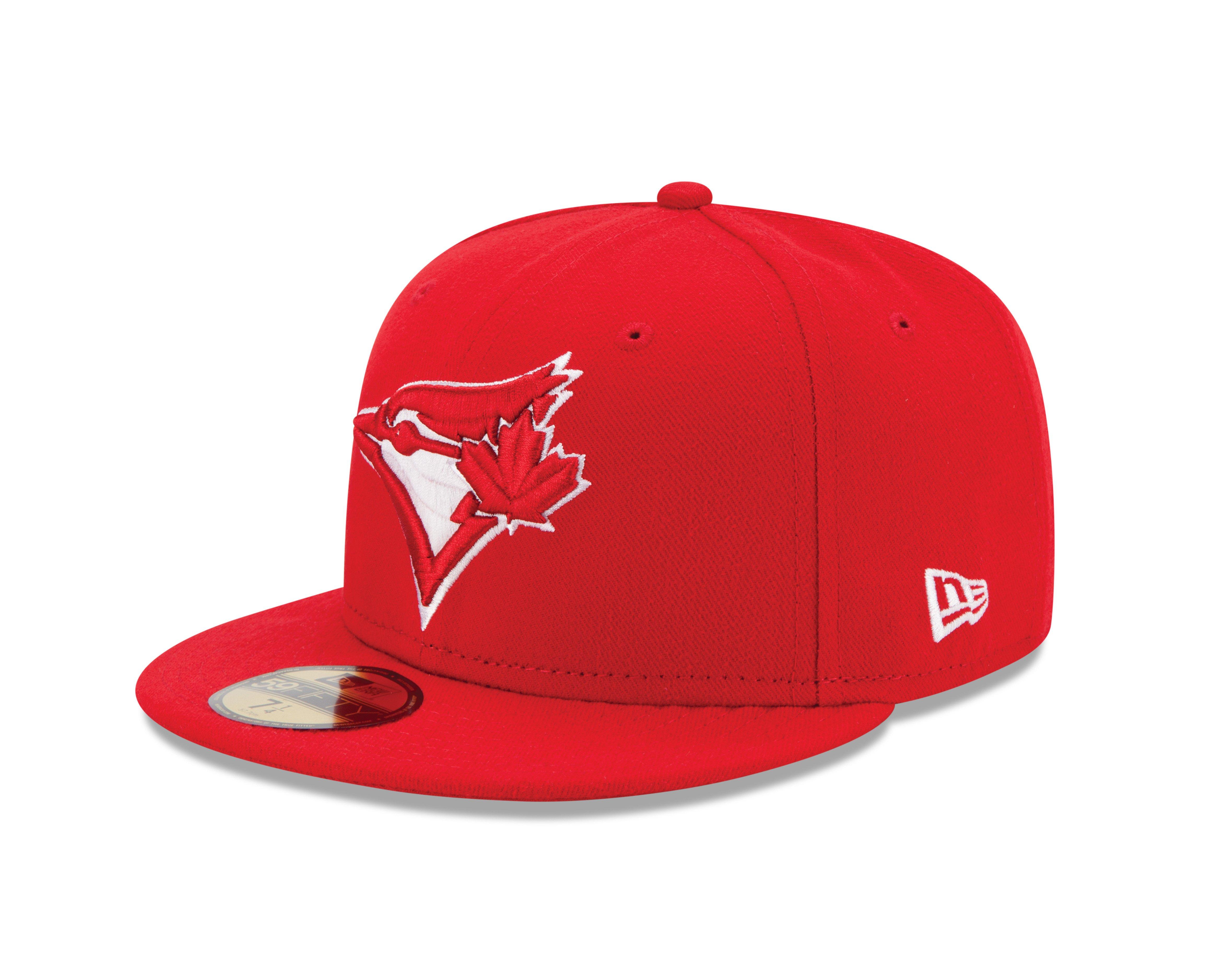 Toronto Blue Jays Red 59FIFTY Fitted Hat