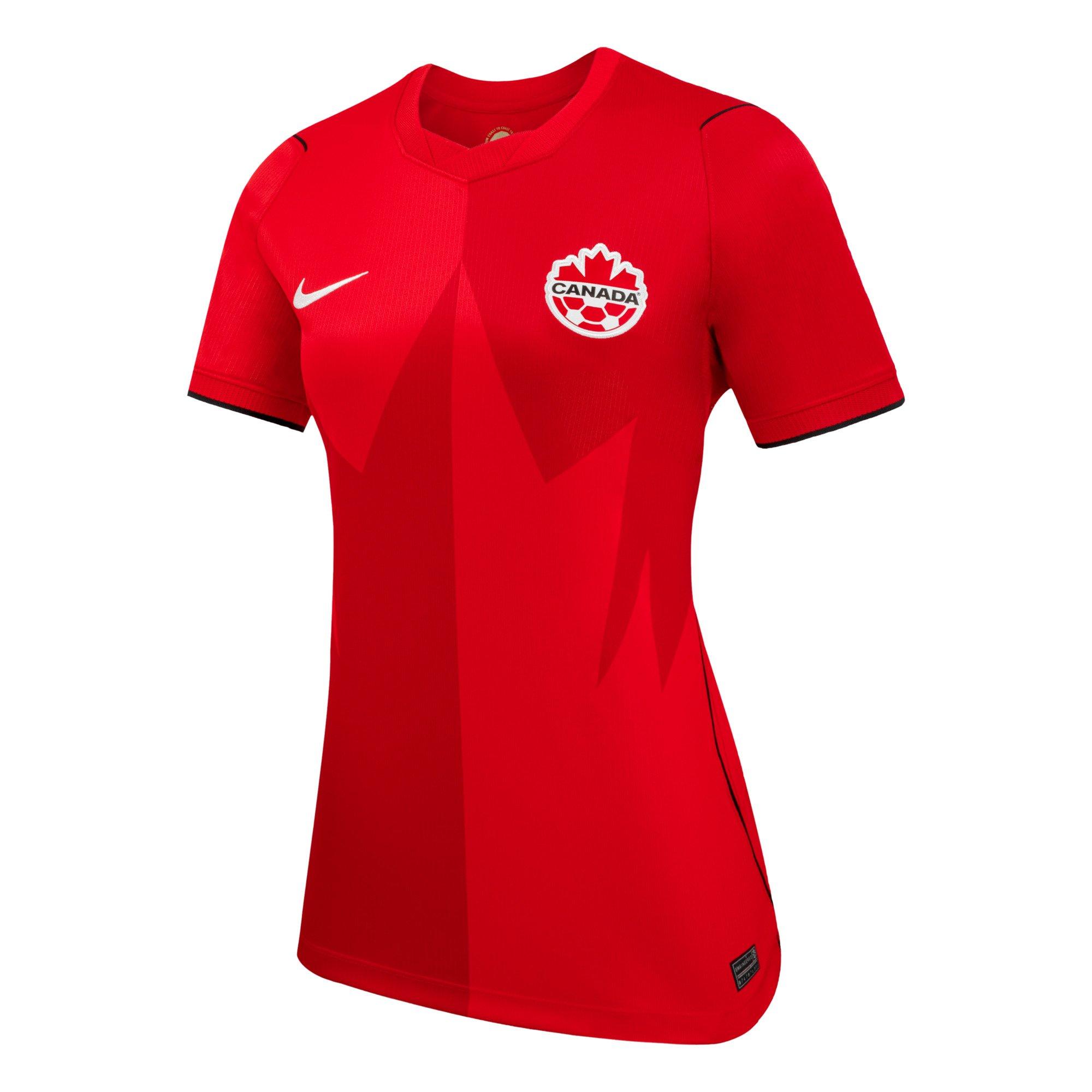 Women's Team Canada FIFA World Cup 2026 Stadium Home Jersey