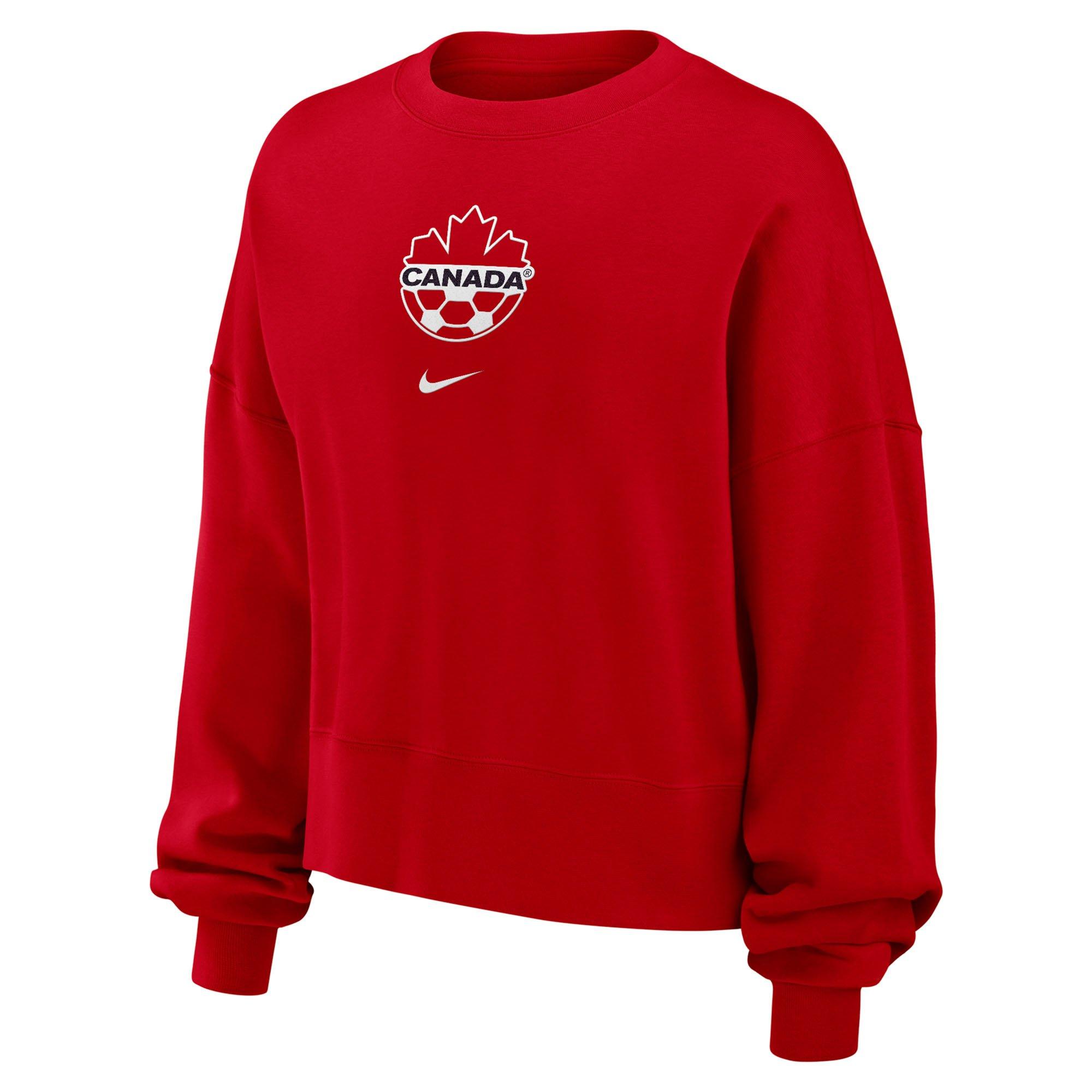 Women's Team Canada FIFA World Cup 2026 Phoenix Fleece Crew Sweater