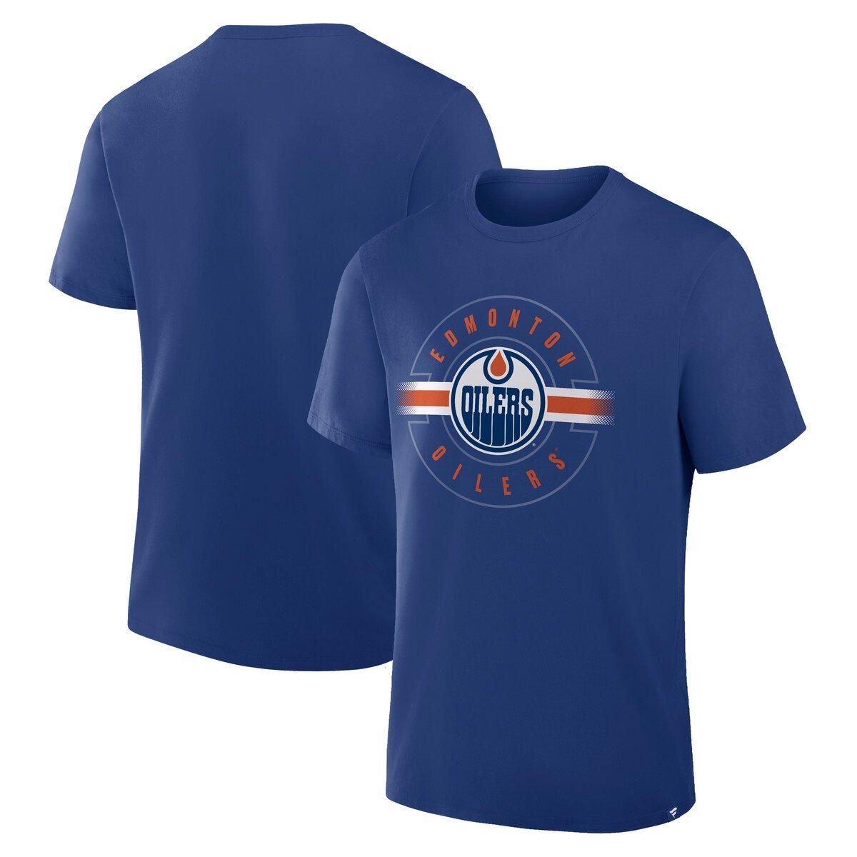Men's Edmonton Oilers Cross Check T-Shirt