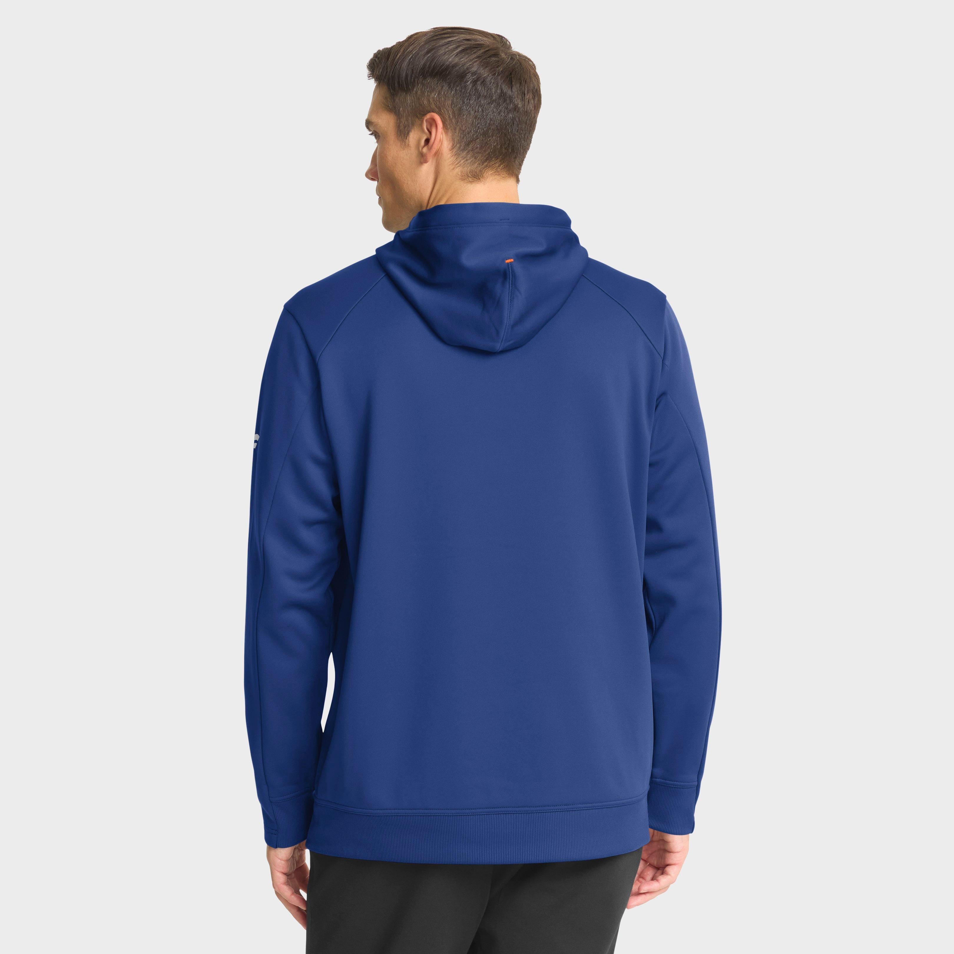 Men's Edmonton Oilers Authentic Pro Rink Pullover Hoodie