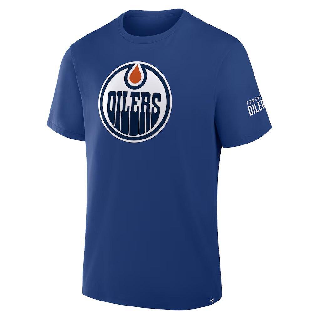 Men's Edmonton Oilers Hat Trick T-Shirt