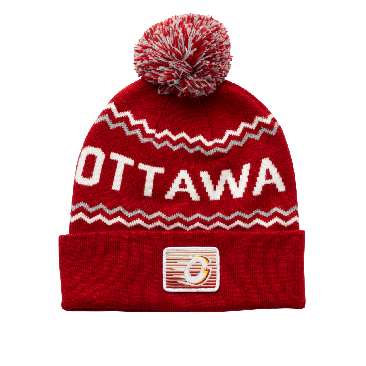 Ottawa Charge Knit Pom Hat
