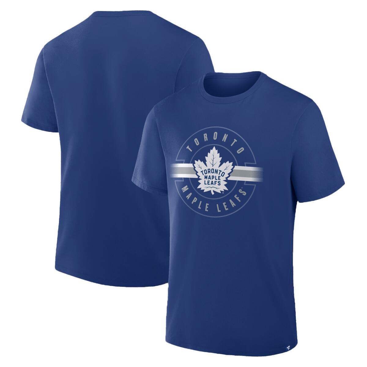 Men's Toronto Maple Leafs Cross Check Short Sleeve T-Shirt