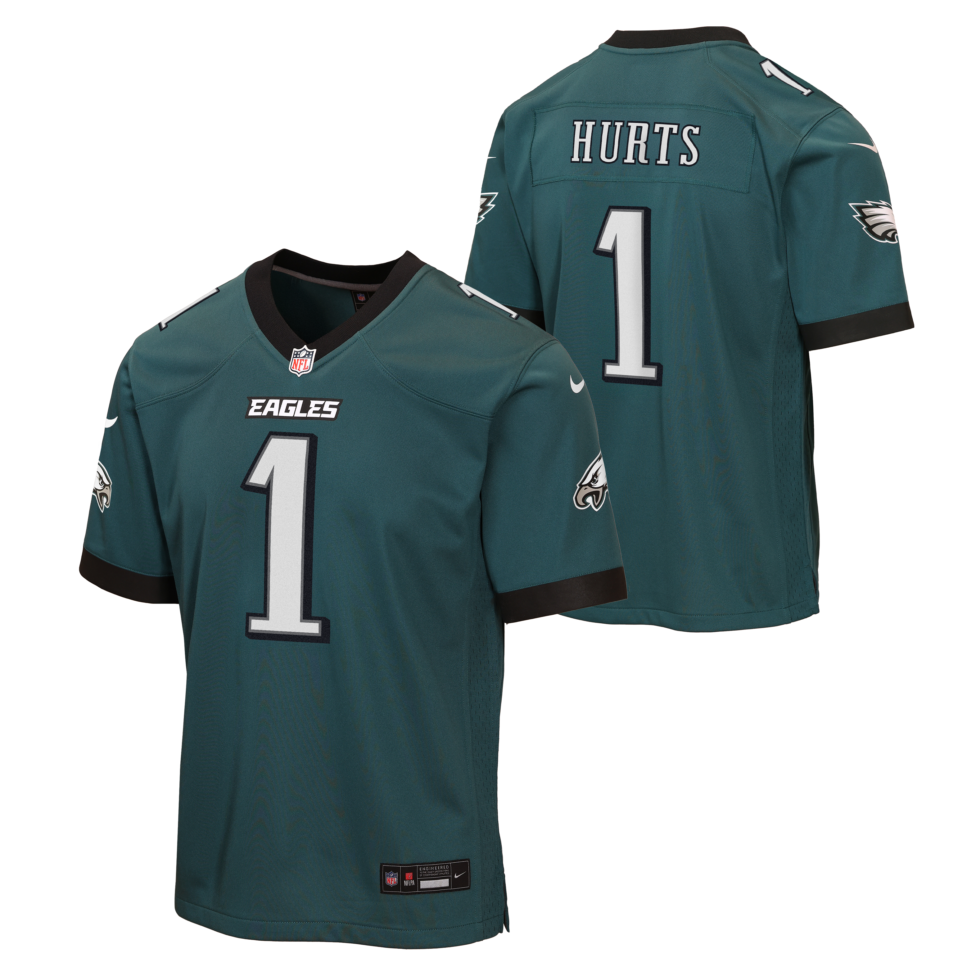 Kids' Philadelphia Eagles Jalen Hurts Game Jersey