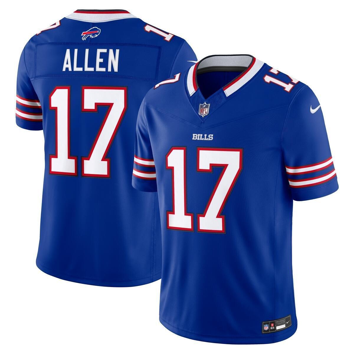 Men's Buffalo Bills Josh Allen Limited Home Jersey