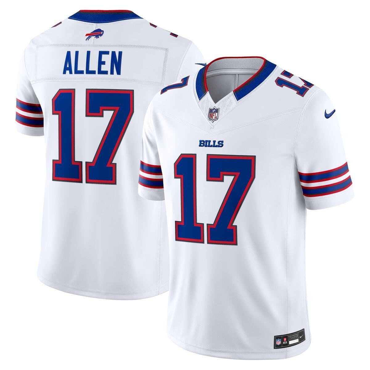 Men's Buffalo Bills Josh Allen Limited Away Jersey