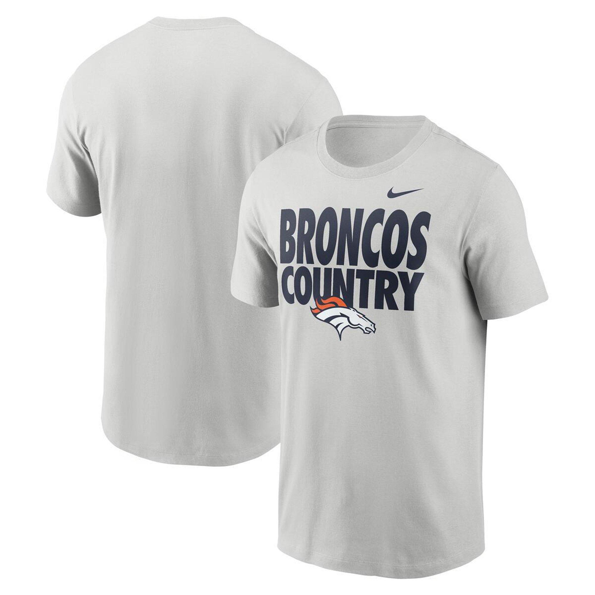 Men's Denver Broncos Essentials Slogan T-Shirt