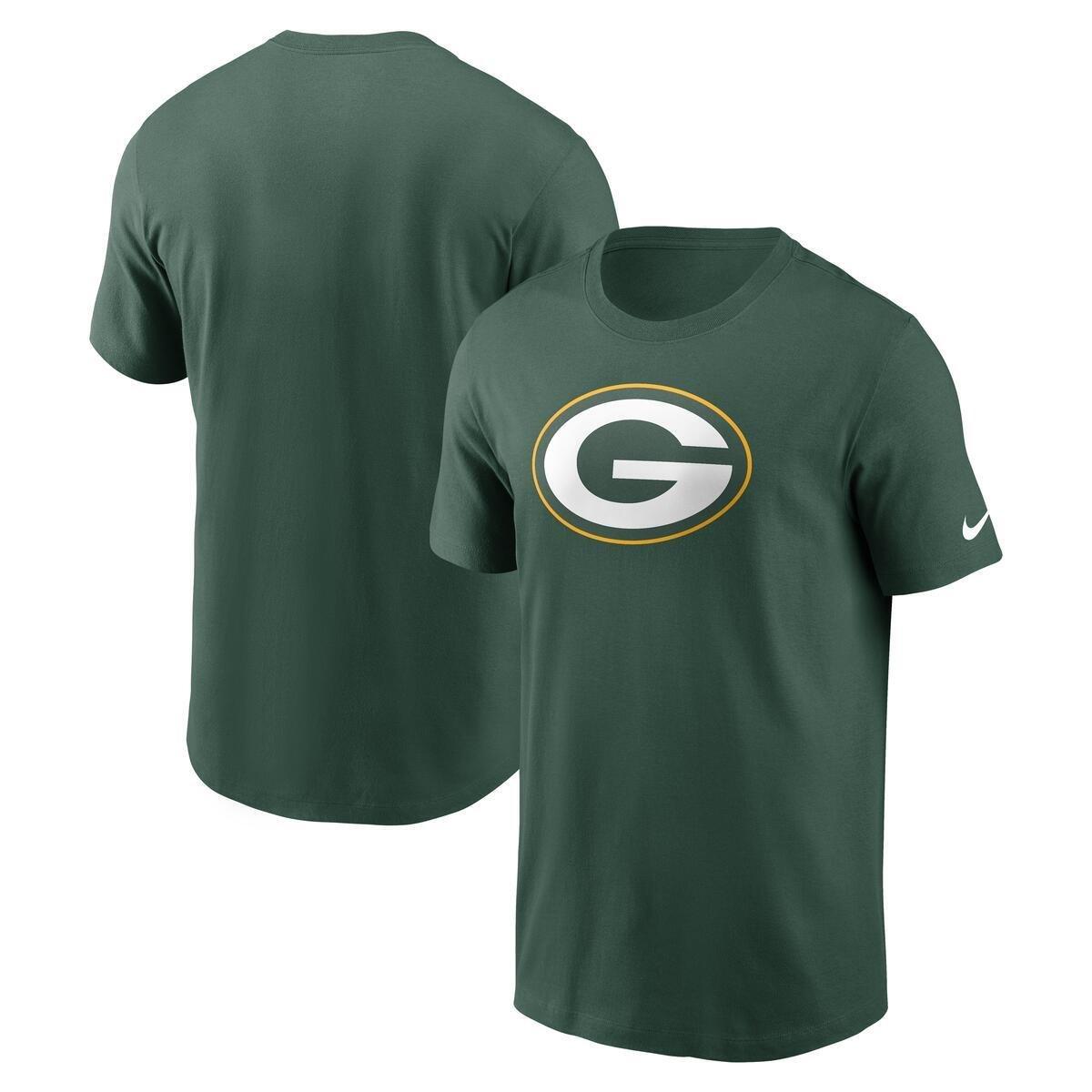Men's Green Bay Packers Essentials Logo T-Shirt