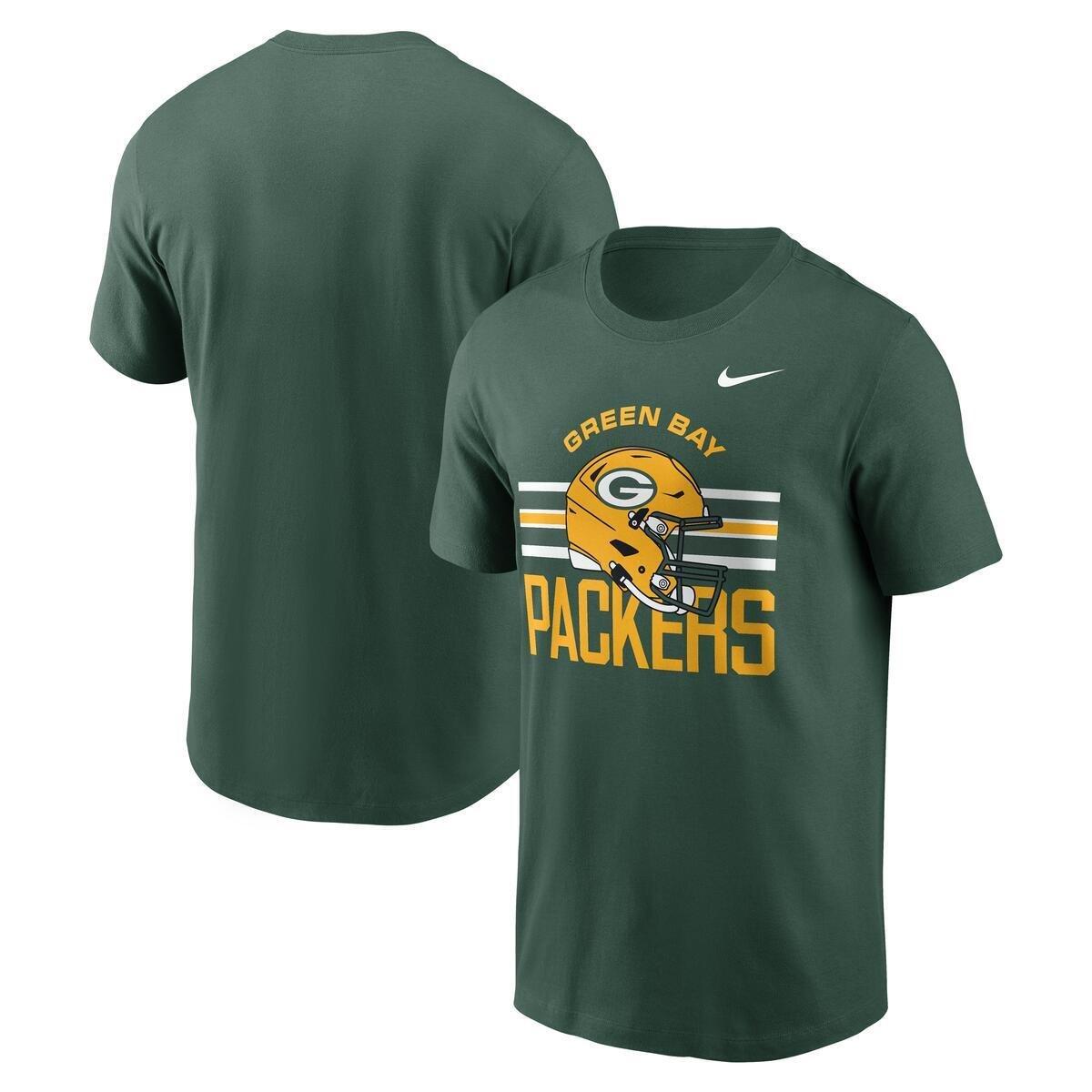 Men's Green Bay Packers Essentials Helmet T-Shirt