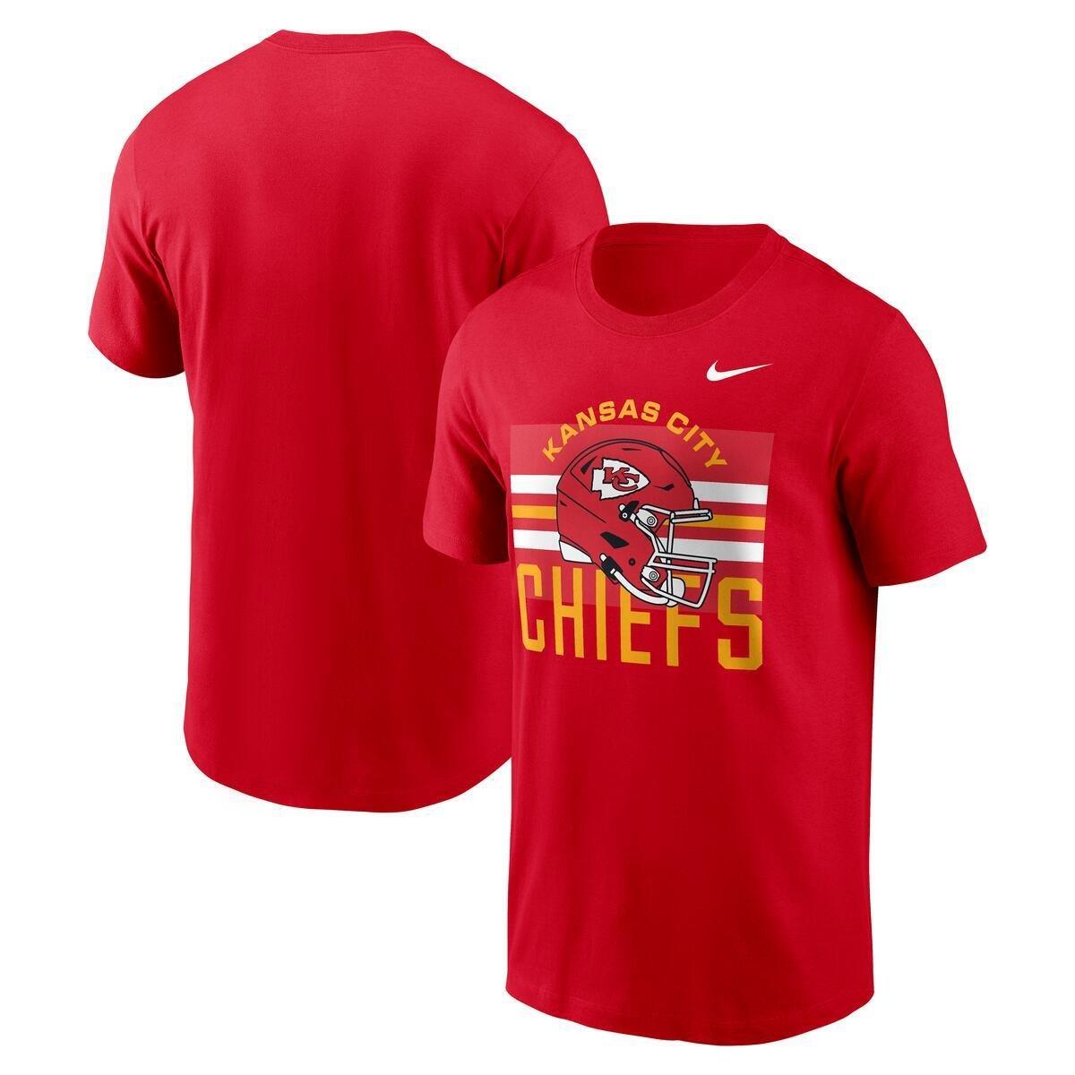 Men's Kansas City Chiefs Essentials Helmet T-Shirt
