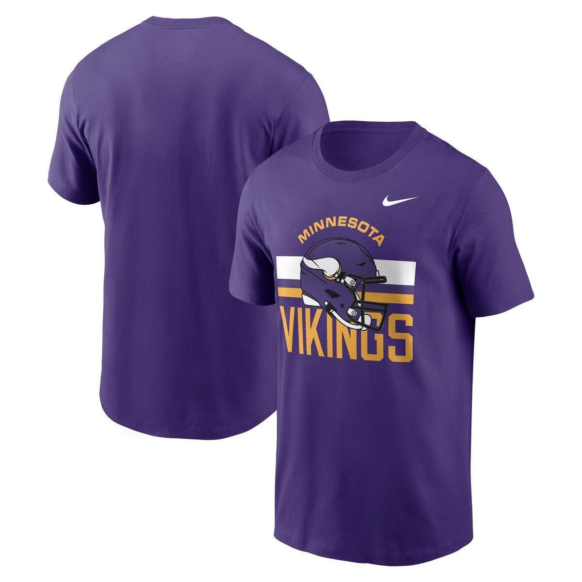 Men's Minnesota Vikings Essentials Helmet T-Shirt