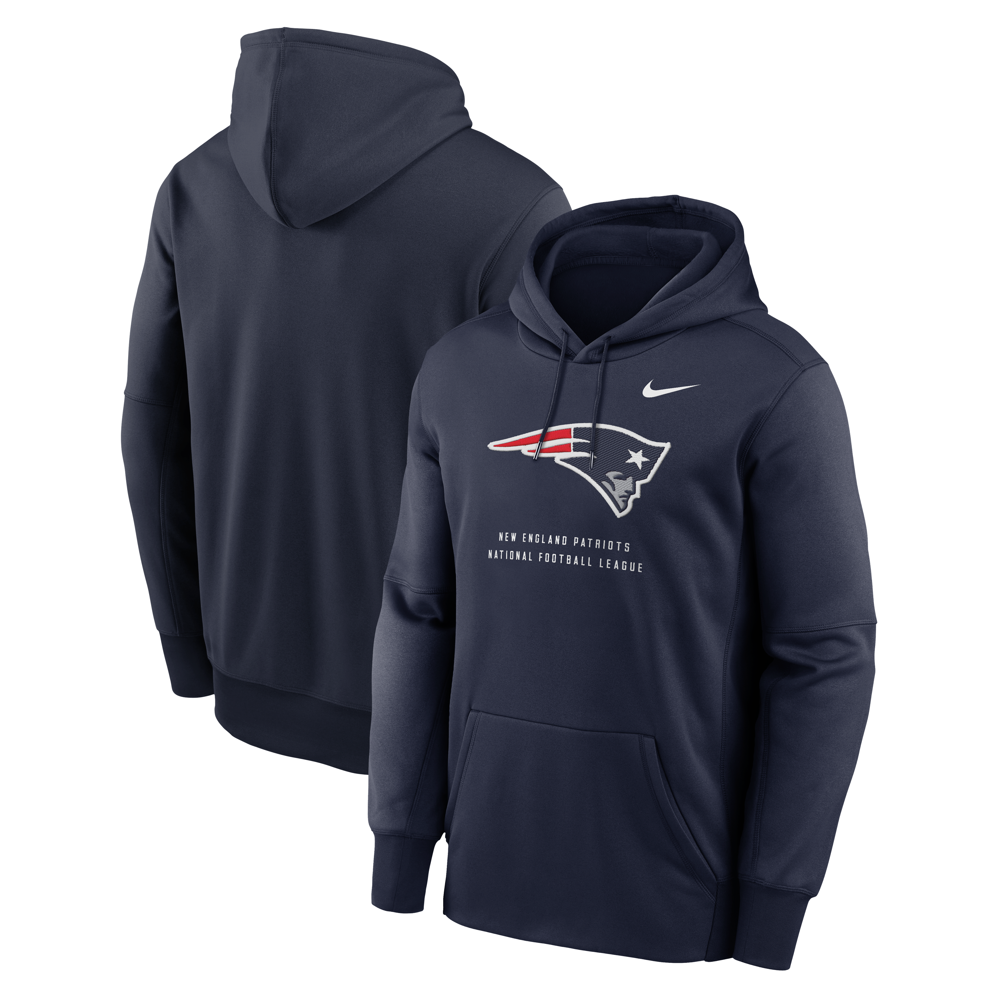 Men's New England Patriots Therma Hoodie
