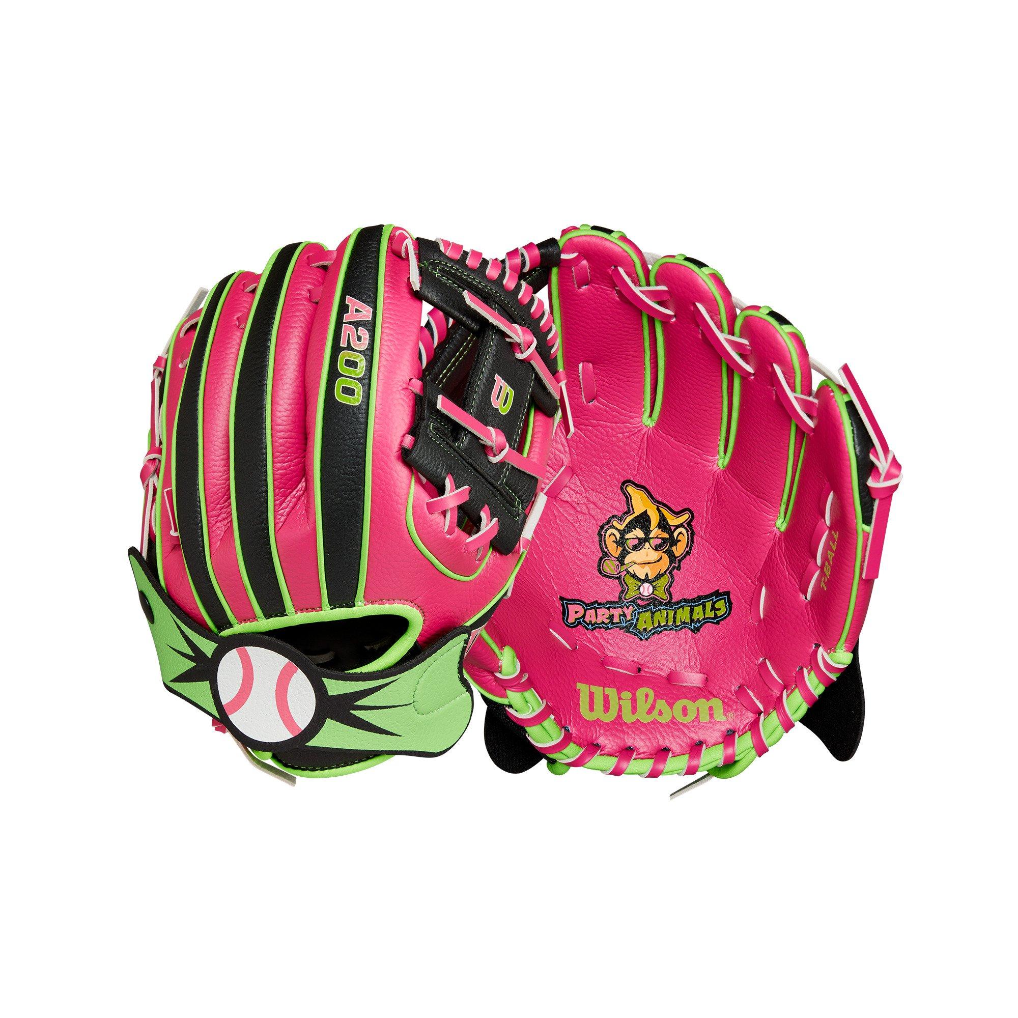 Youth A200 EZ Catch Party Animals 10", Left Hand Throw