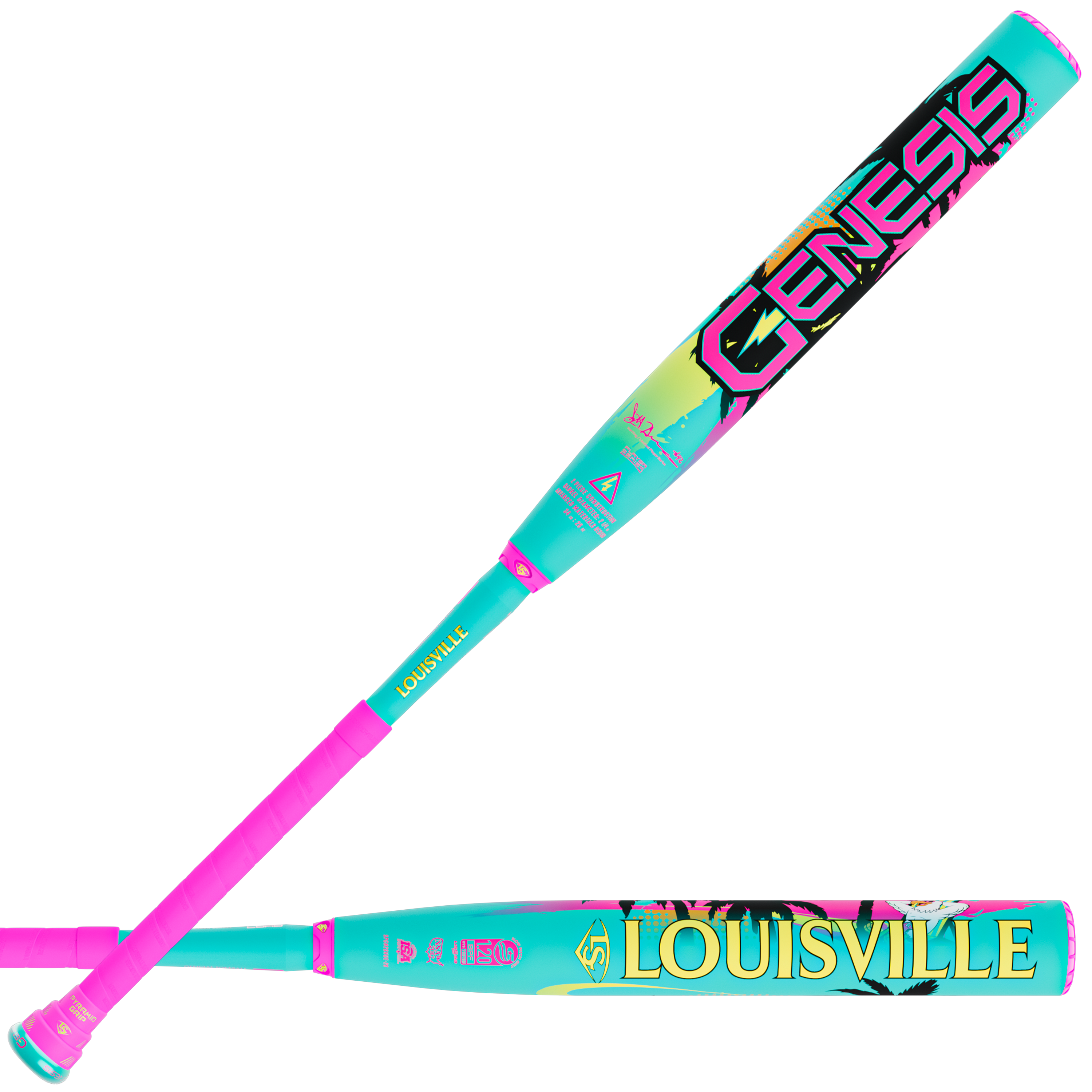 2026 Genesis Scott Hartling USSSA 2 Piece Slowpitch Bat