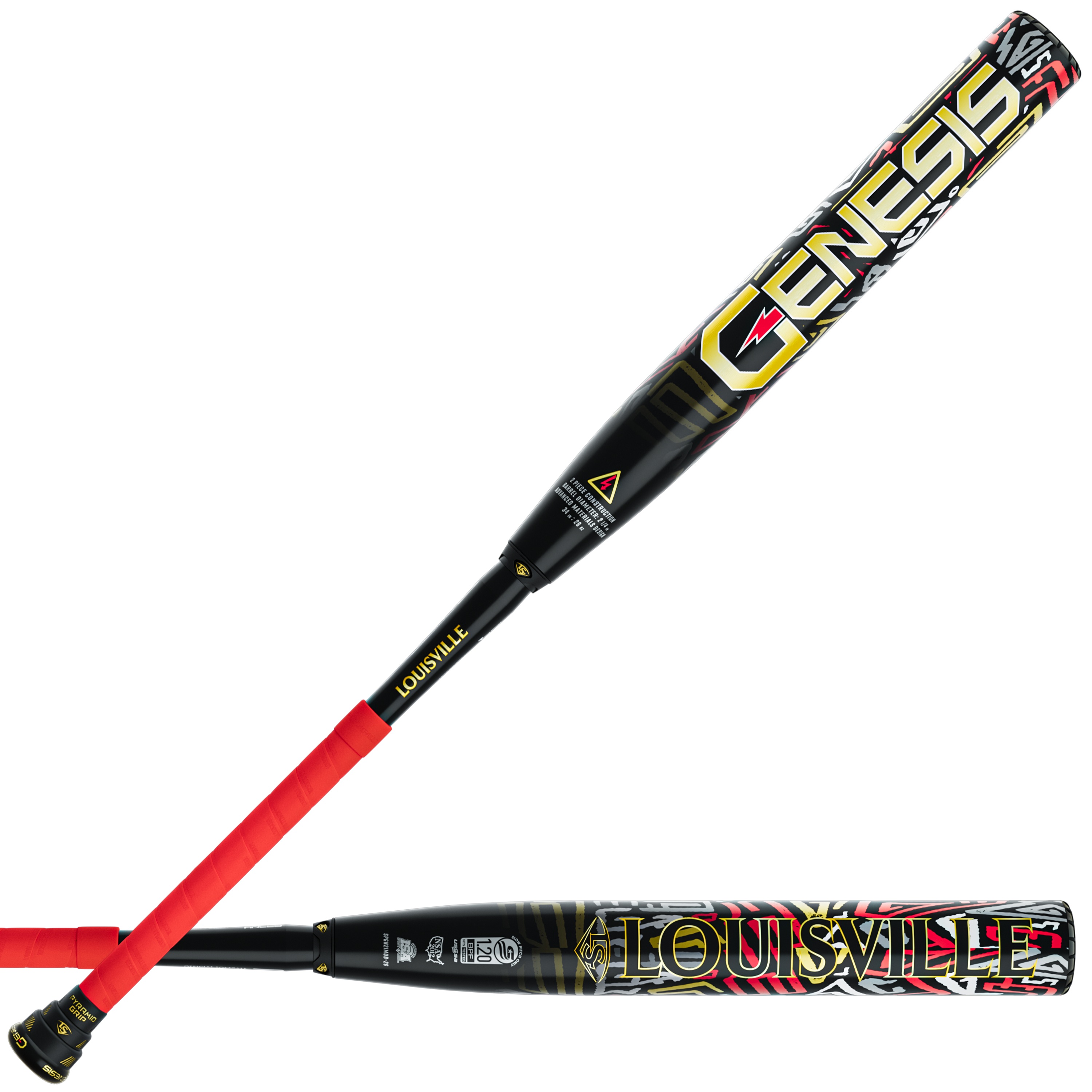 2026 Genesis Iron Man USSSA 2 Piece Slowpitch Bat