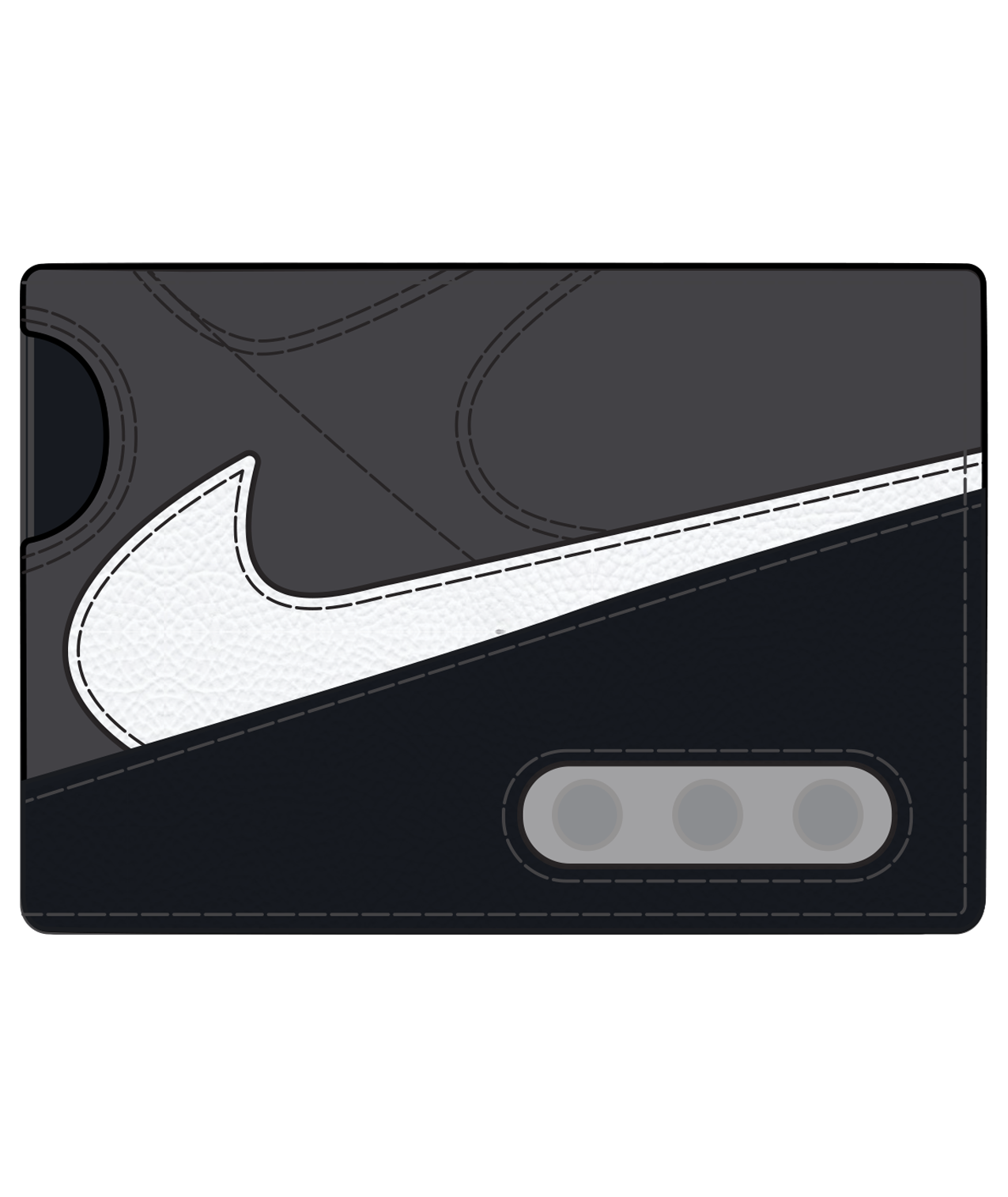 Dark Smoke Grey/Black/White