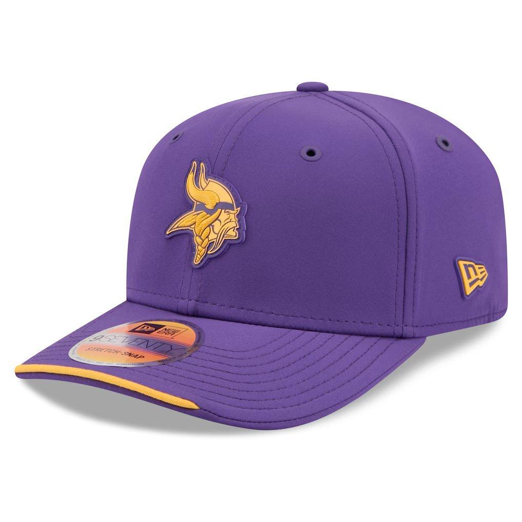 Men's NFL 2026 Minnesota Vikings Sideline 9SEVENTY Stretch-Snap Hat