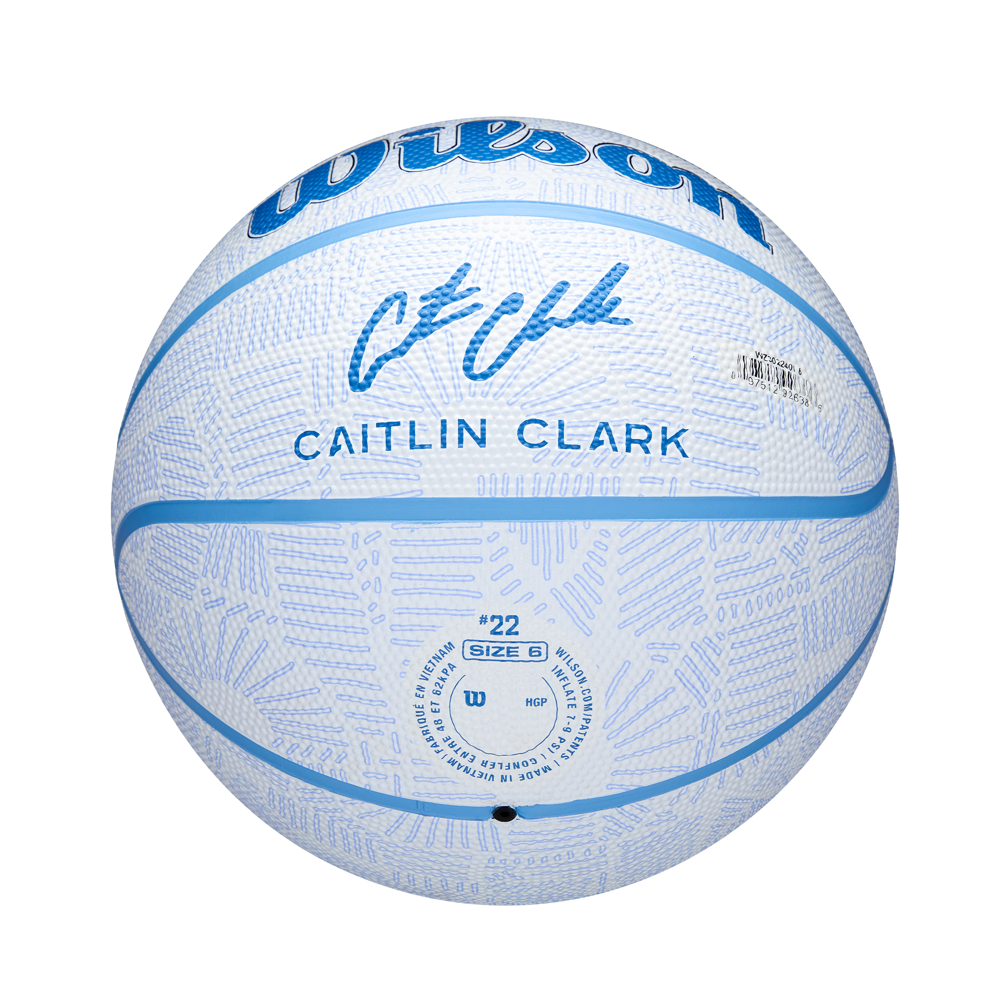 WNBA Caitlin Clark Repetition V2 Outdoor Basketball