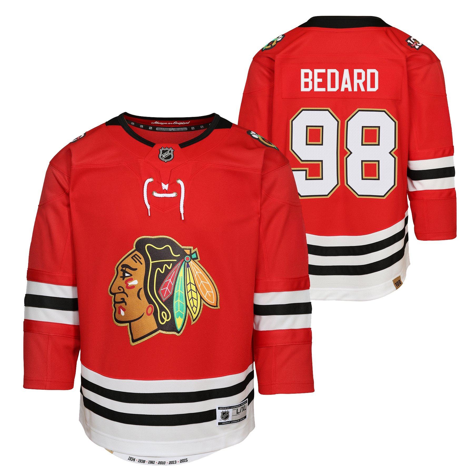 Kids' Chicago Blackhawks Connor Bedard Jersey