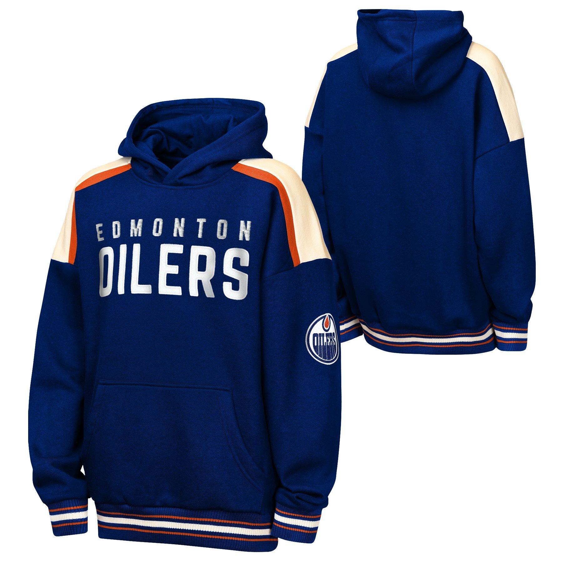 Youth Edmonton Oilers Camaraderie Fleece Hoodie