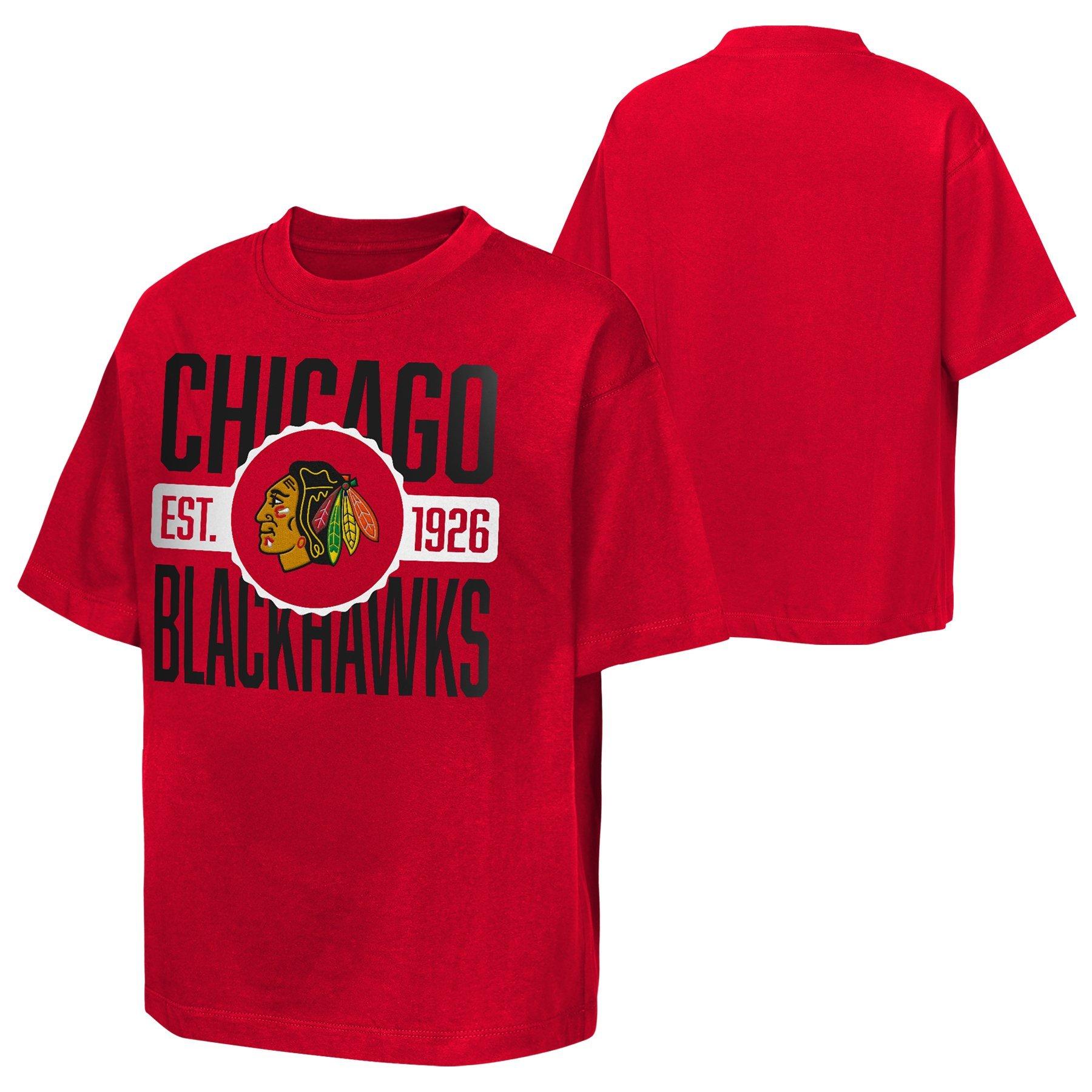 Youth Chicago Blackhawks Ice Bound Speed T-Shirt