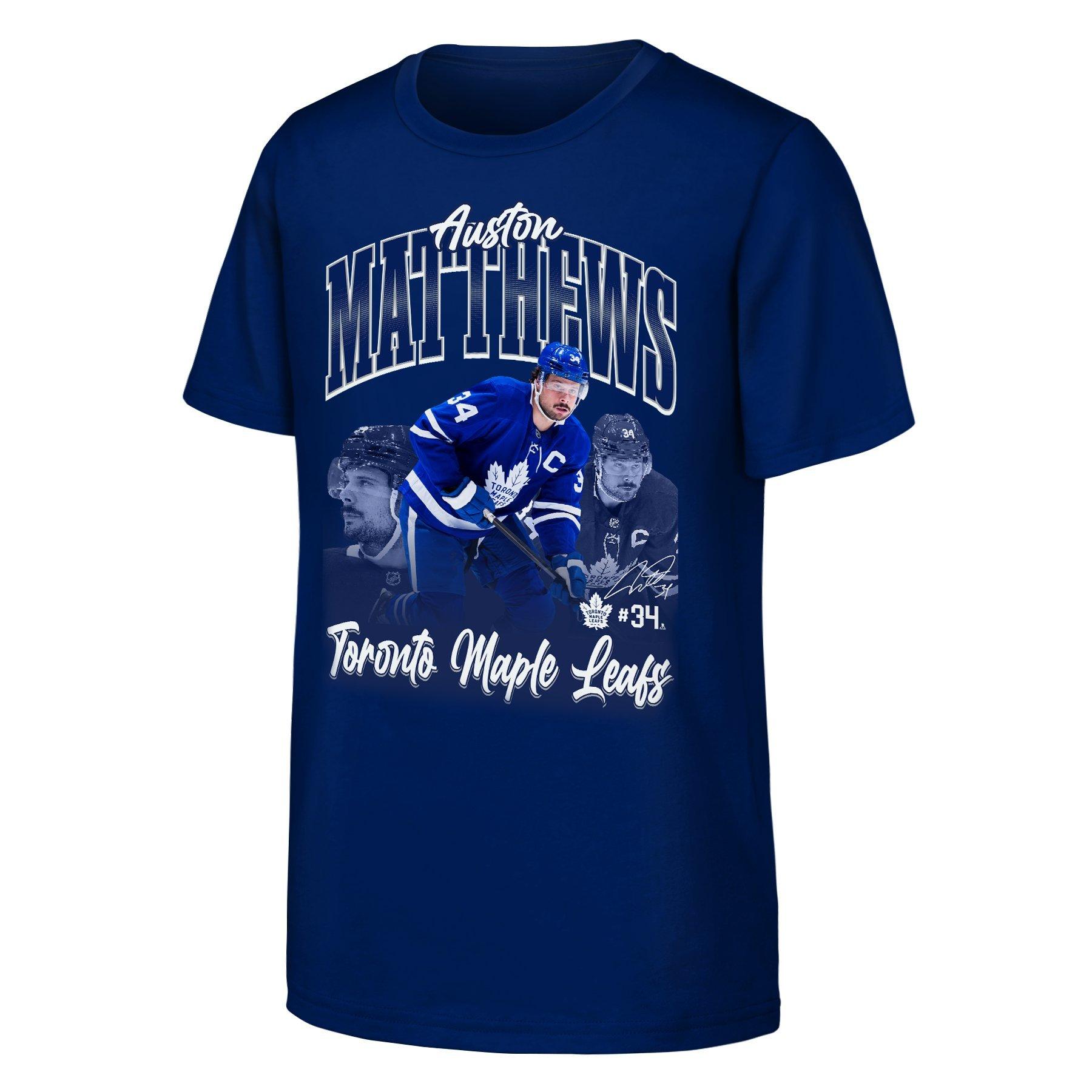 Youth Maple Leafs Auston Matthews Triple T-Shirt