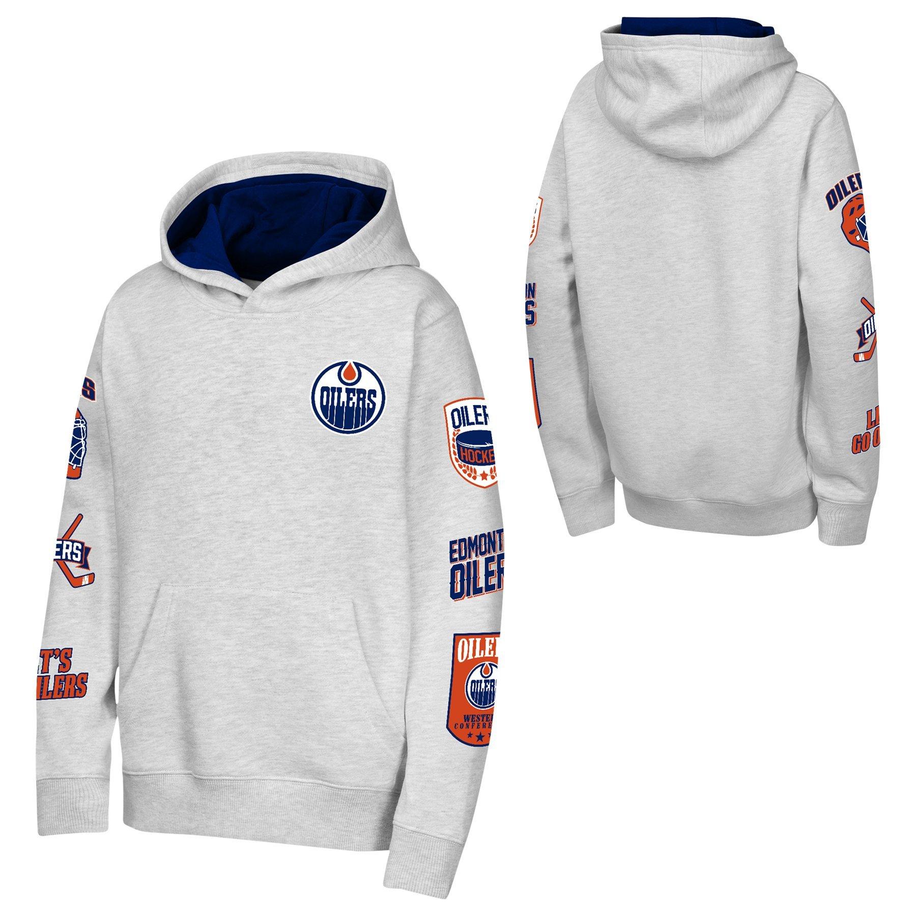 Youth Edmonton Oilers Defensive Showdown Hoodie