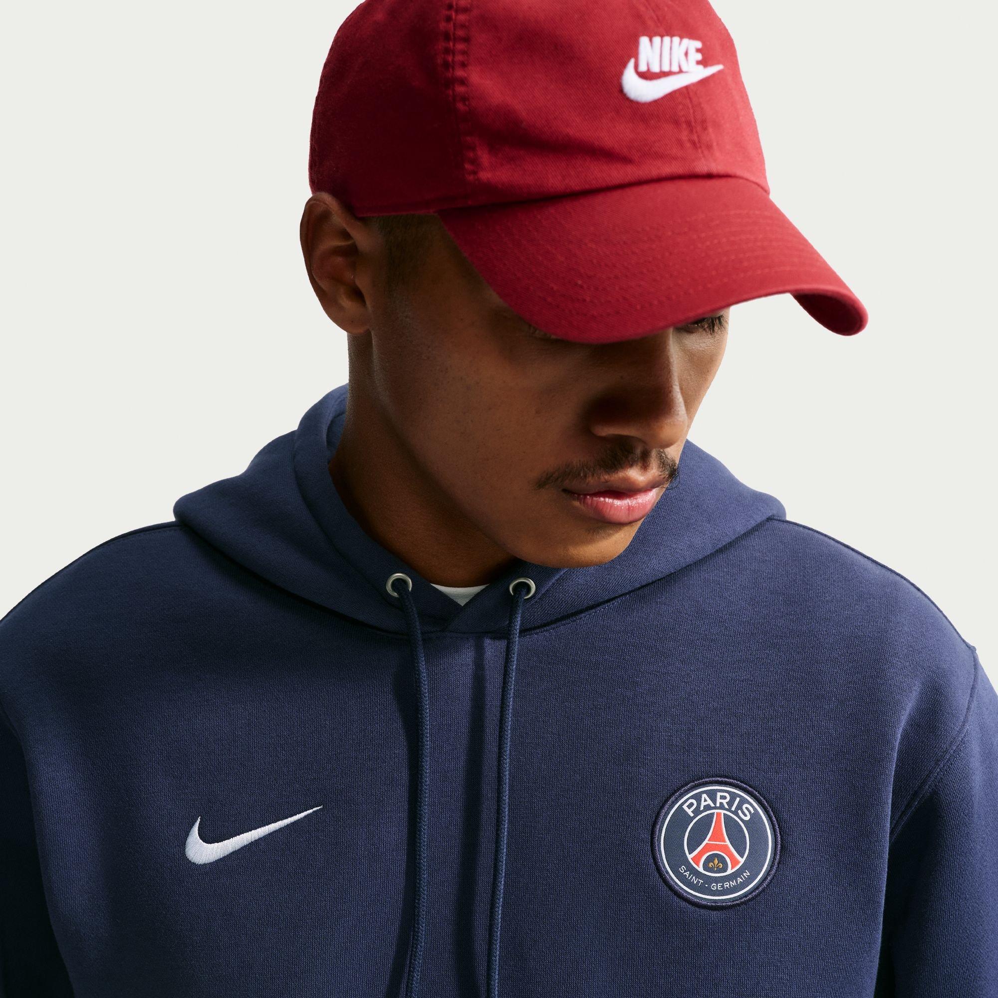 Men's Paris Saint-Germain FC Sportswear Club Fleece Pullover Hoodie