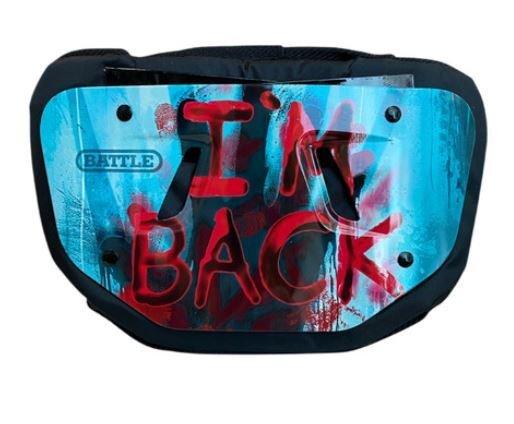 Junior I'm Back Football Back Plate