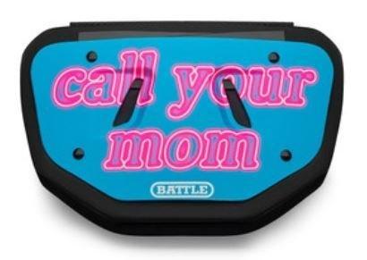 Junior Call Your Mom Football Back Plate