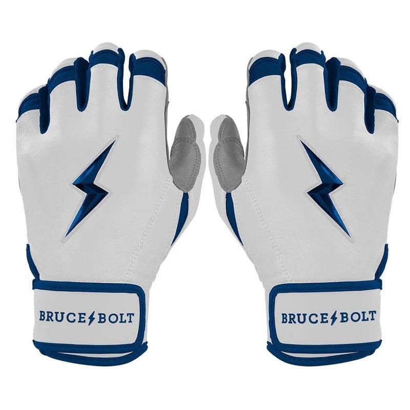 Senior Chrome Series Short Cuff Batting Gloves