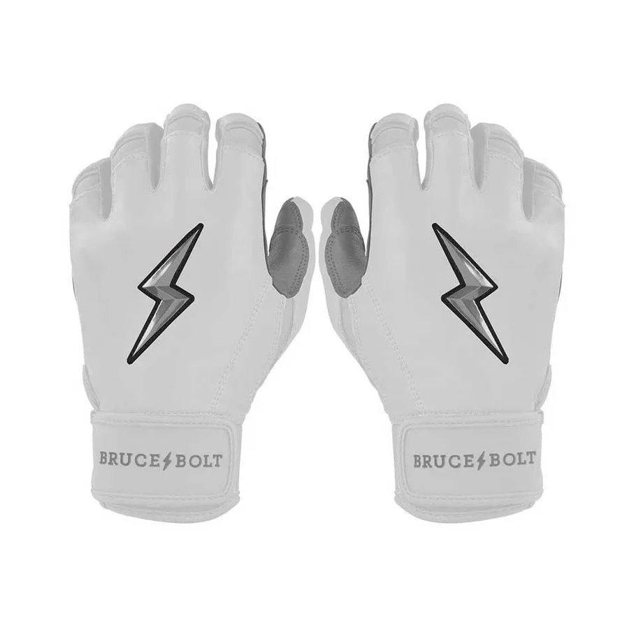 Senior Chrome Series Short Cuff Batting Gloves