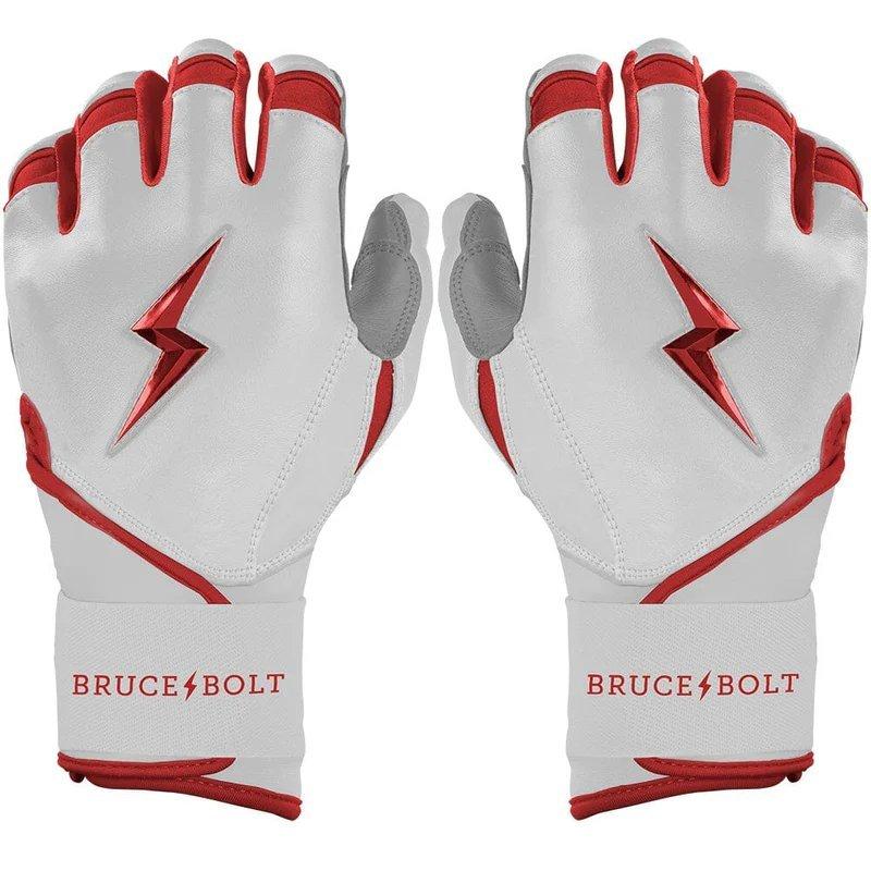 Senior Chrome Series Long Cuff Batting Gloves