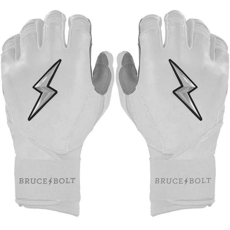 Senior Chrome Series Long Cuff Batting Gloves