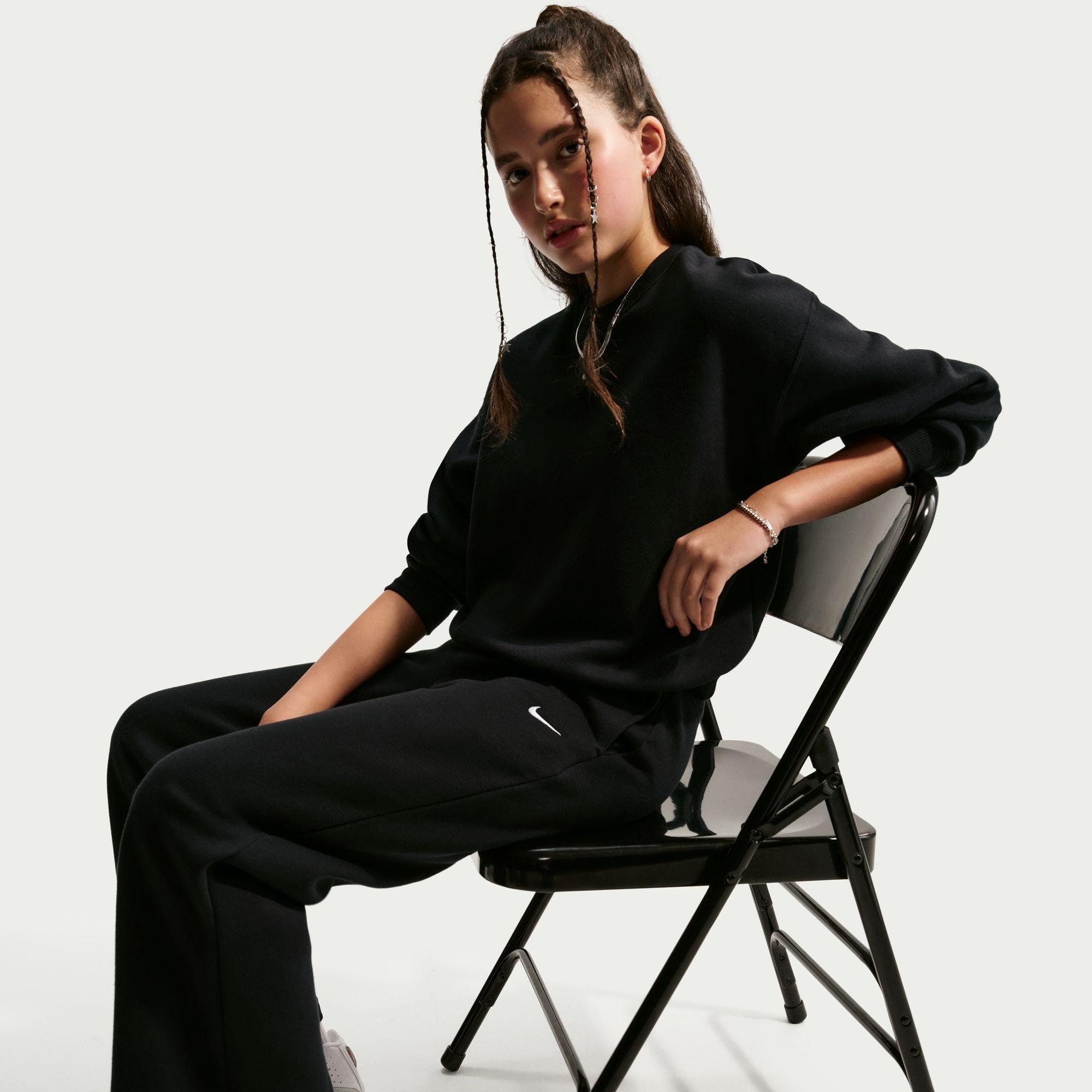 Girls' Studio Fleece Open Hem Pants