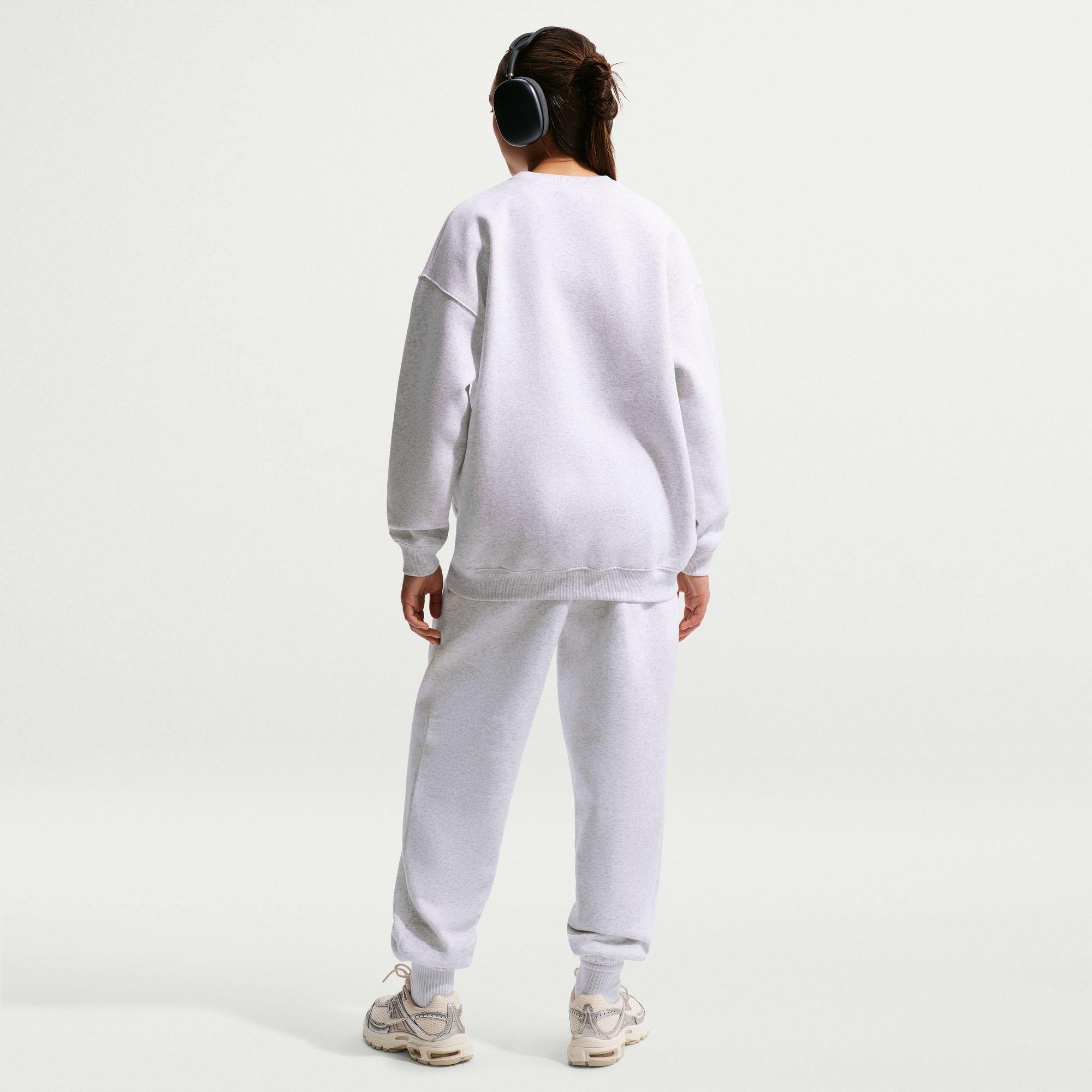 Girls' Studio Fleece Oversized Crew Neck